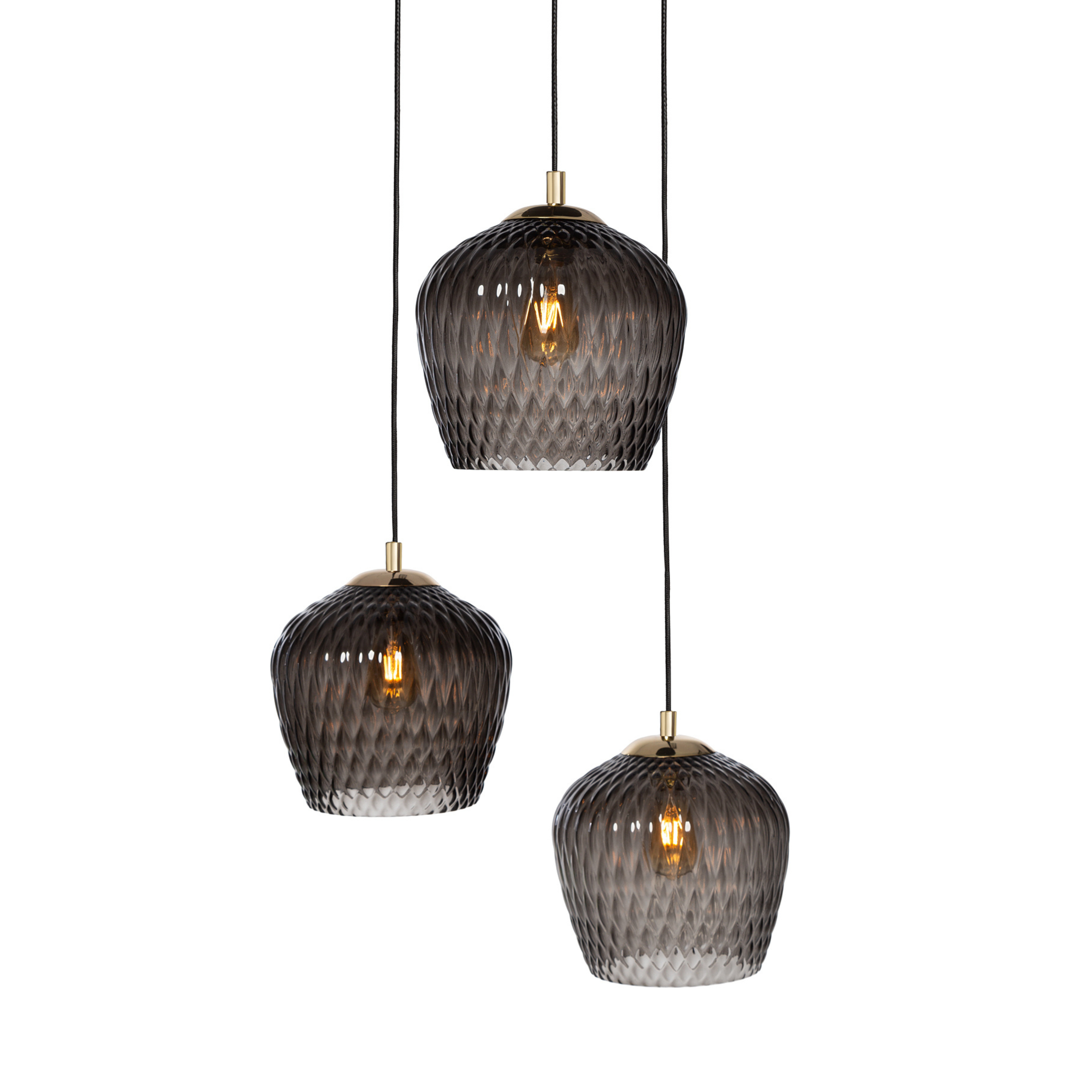 VENUS 3 graphite pendant lamp