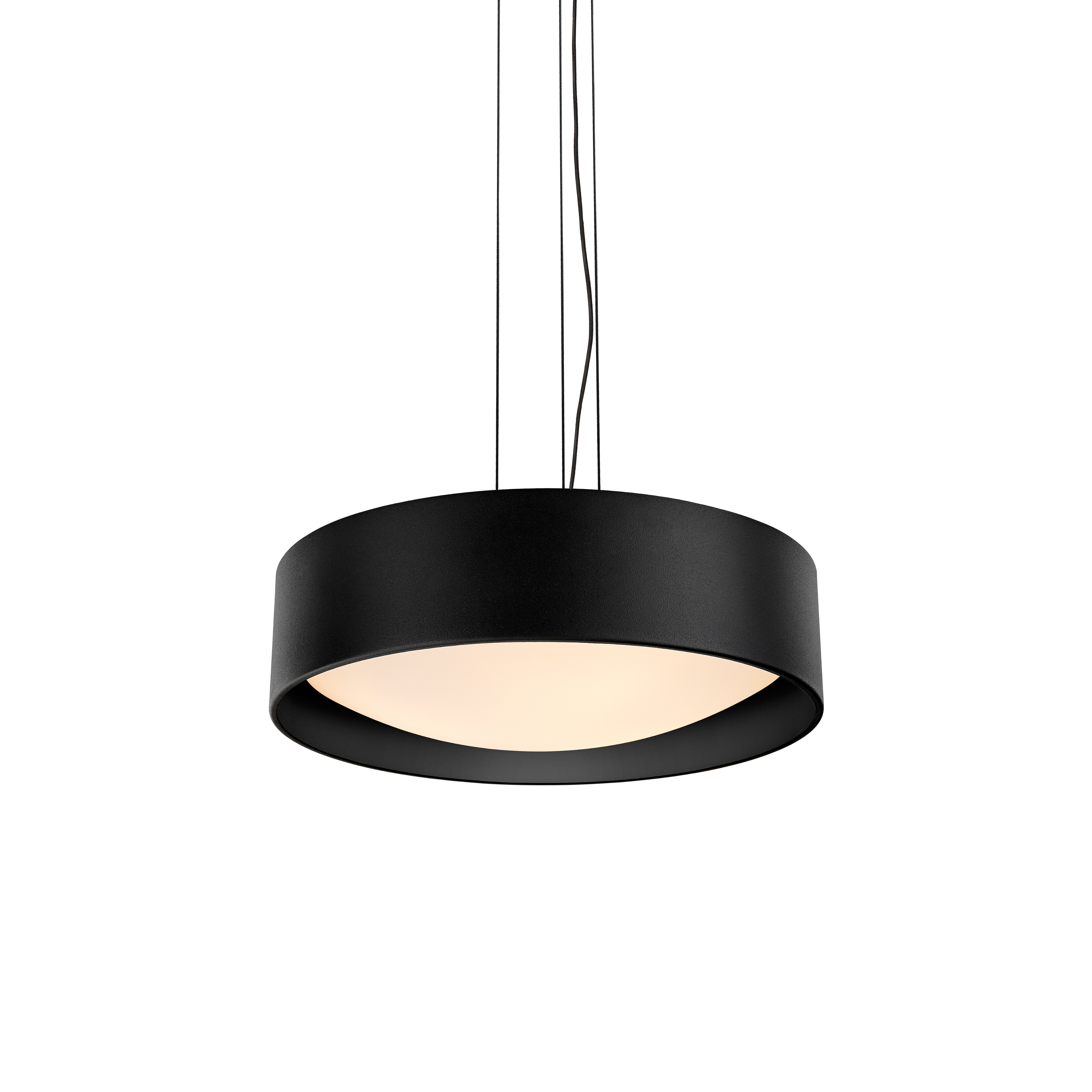 VERO pendant lamp black with black interior