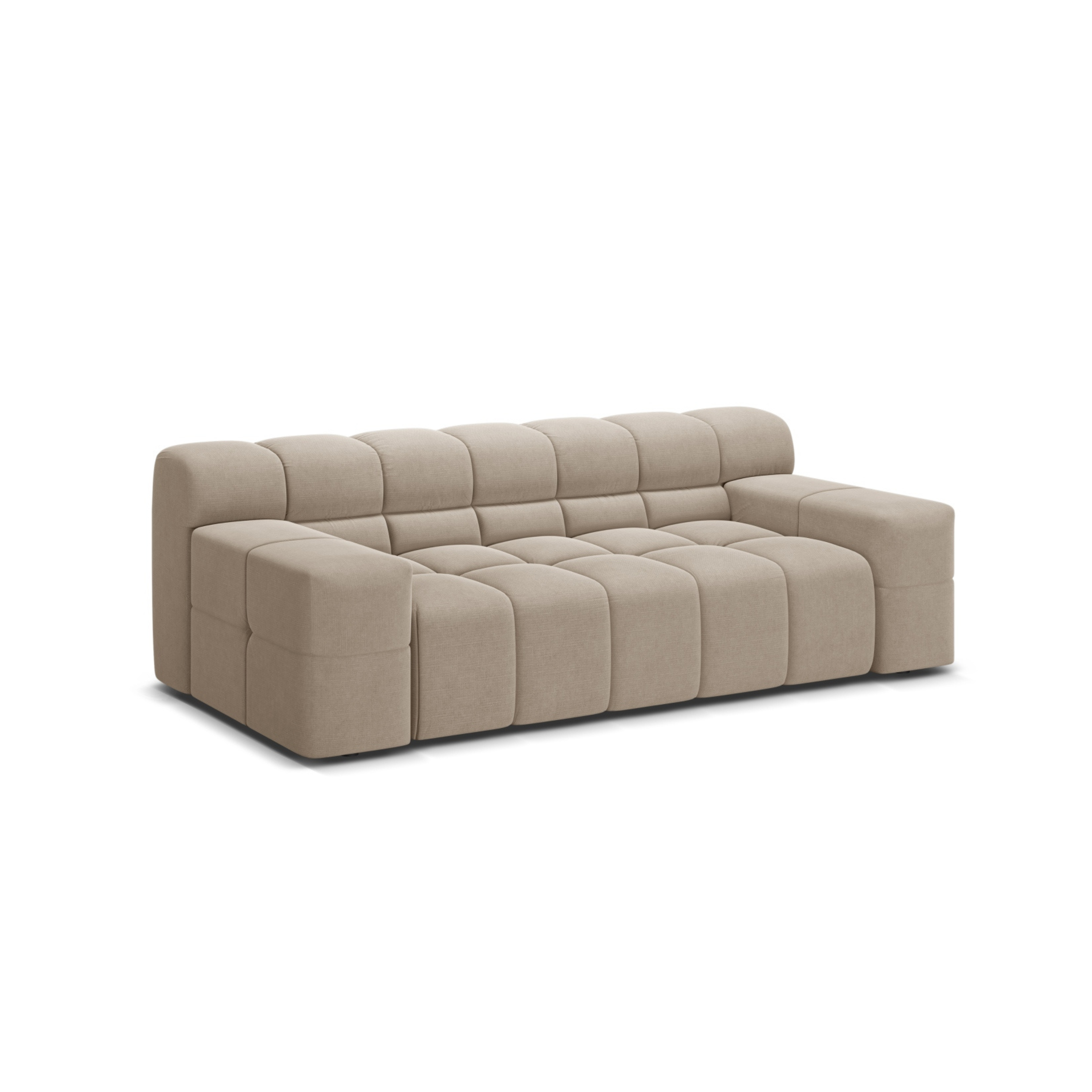 Sofa 2-Sitzer AGAVE beige Chenille