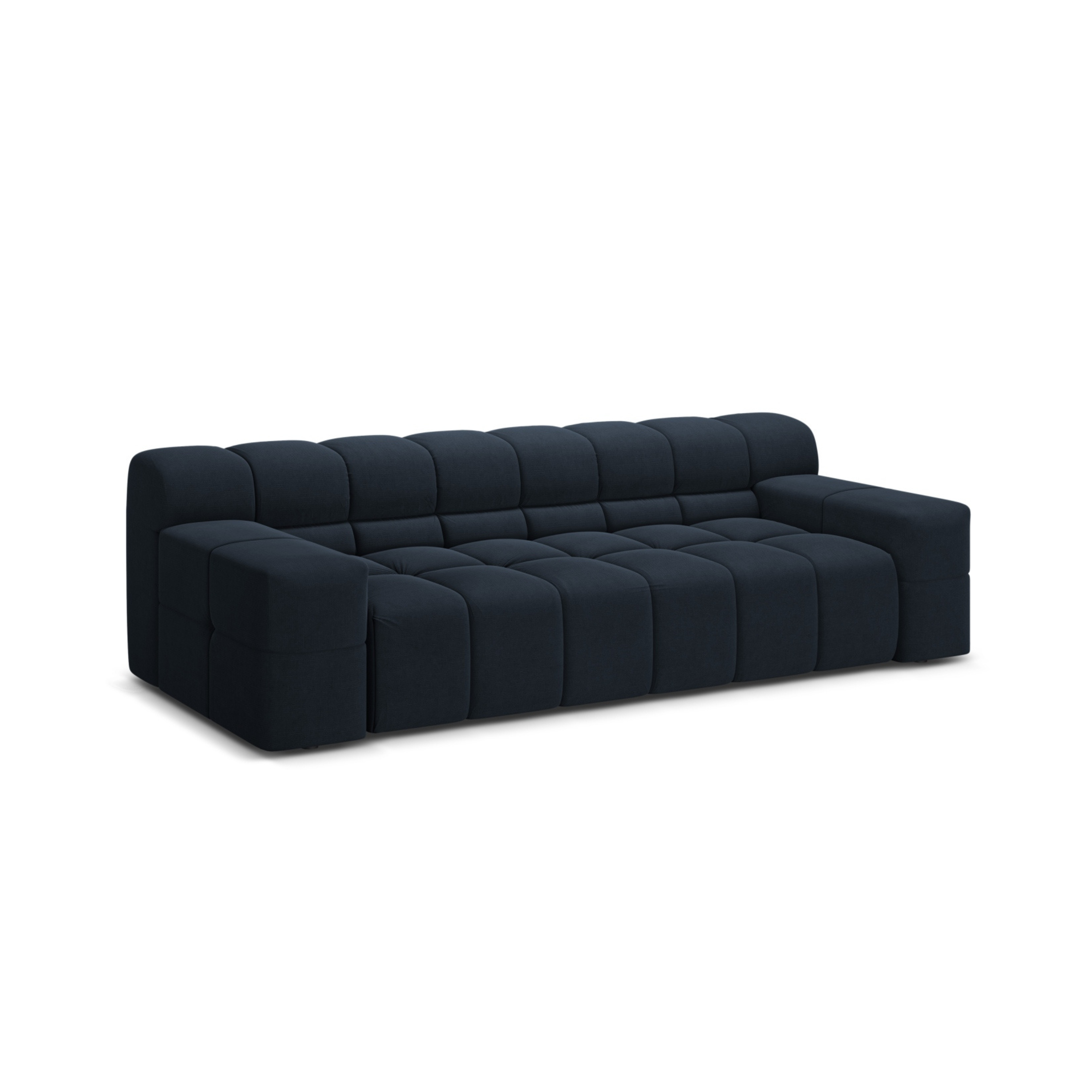 3-seater Sofa AGAVE navy chenille