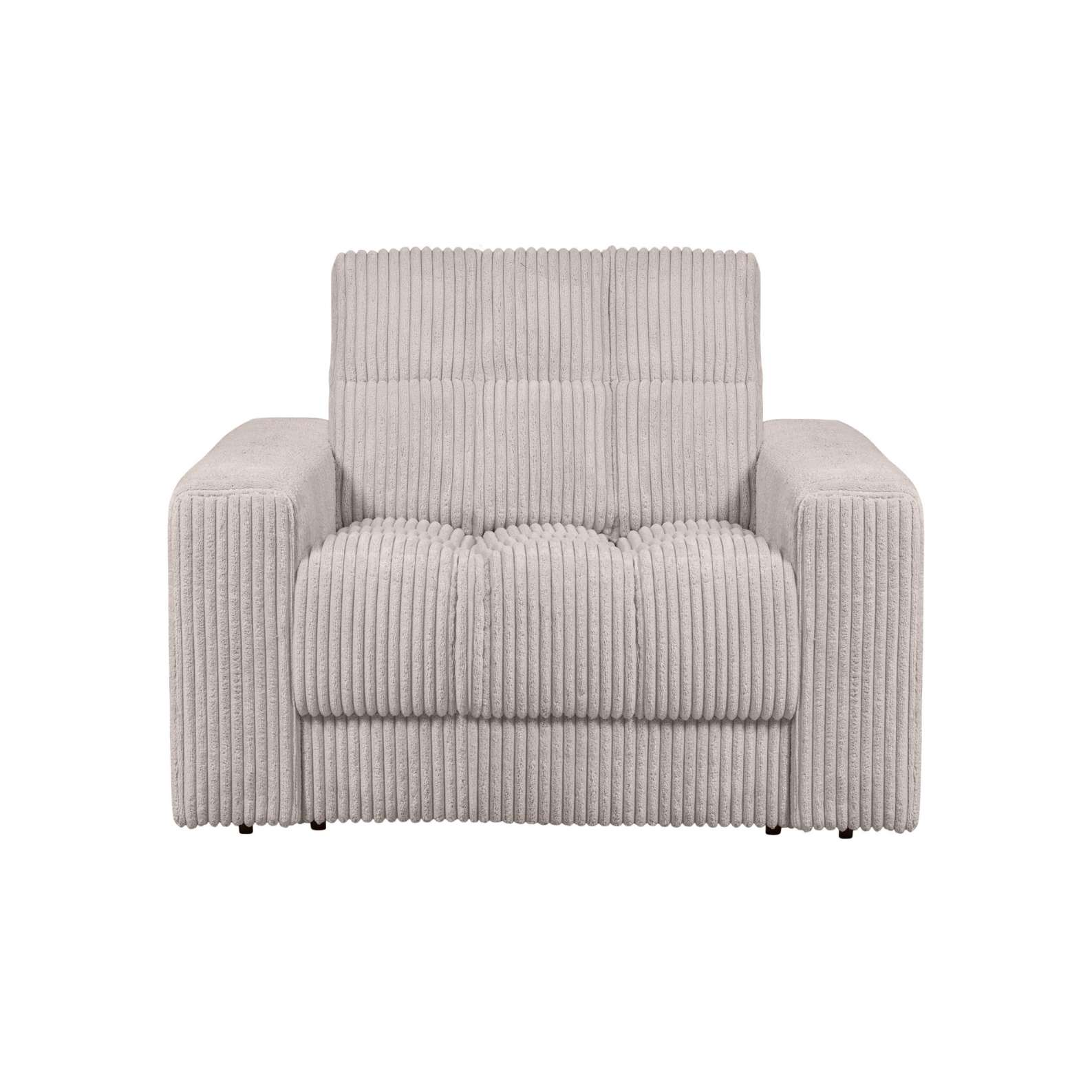 Sessel SECOND DATE cremefarbener Cord
