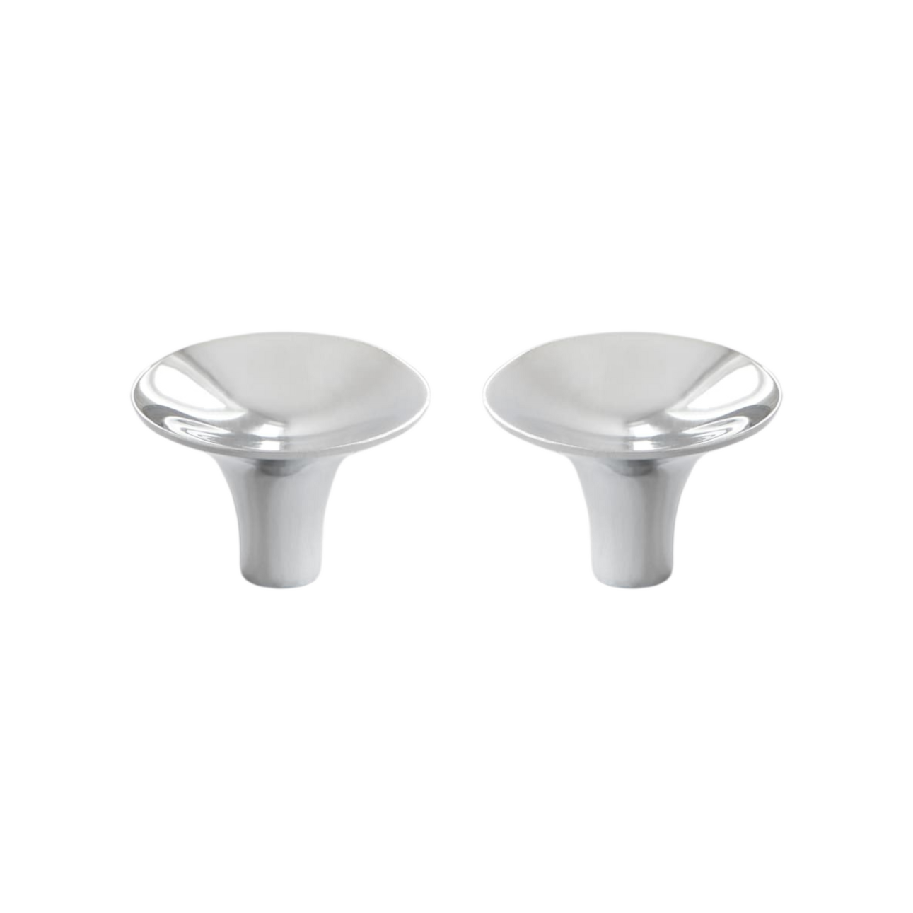 HIHAT silver shiny knobs