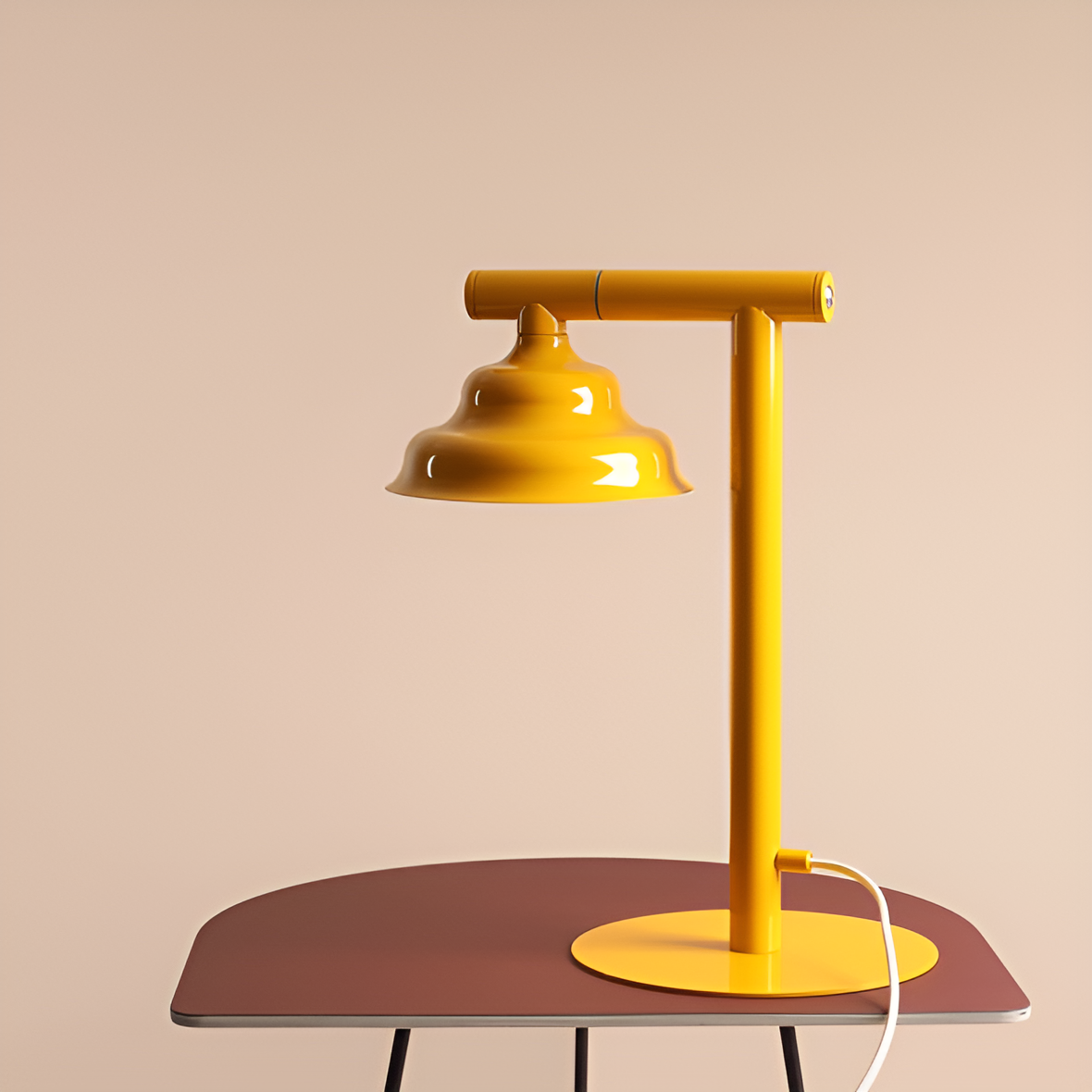 WAVE Schreibtischlampe gelb