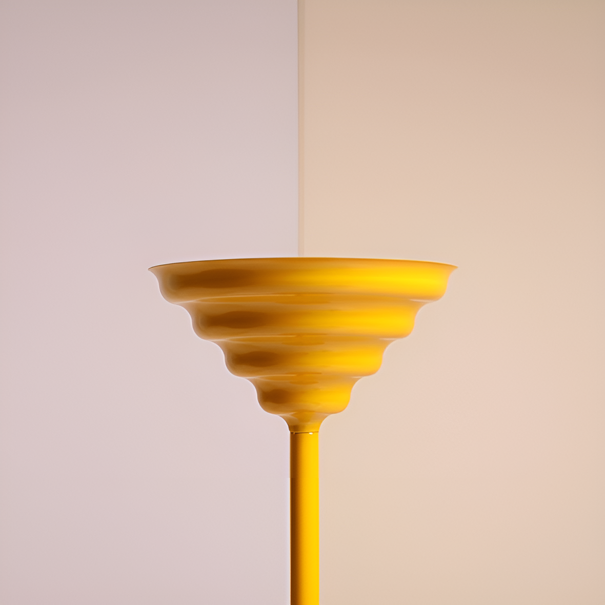 Stehleuchte WAVE gelb