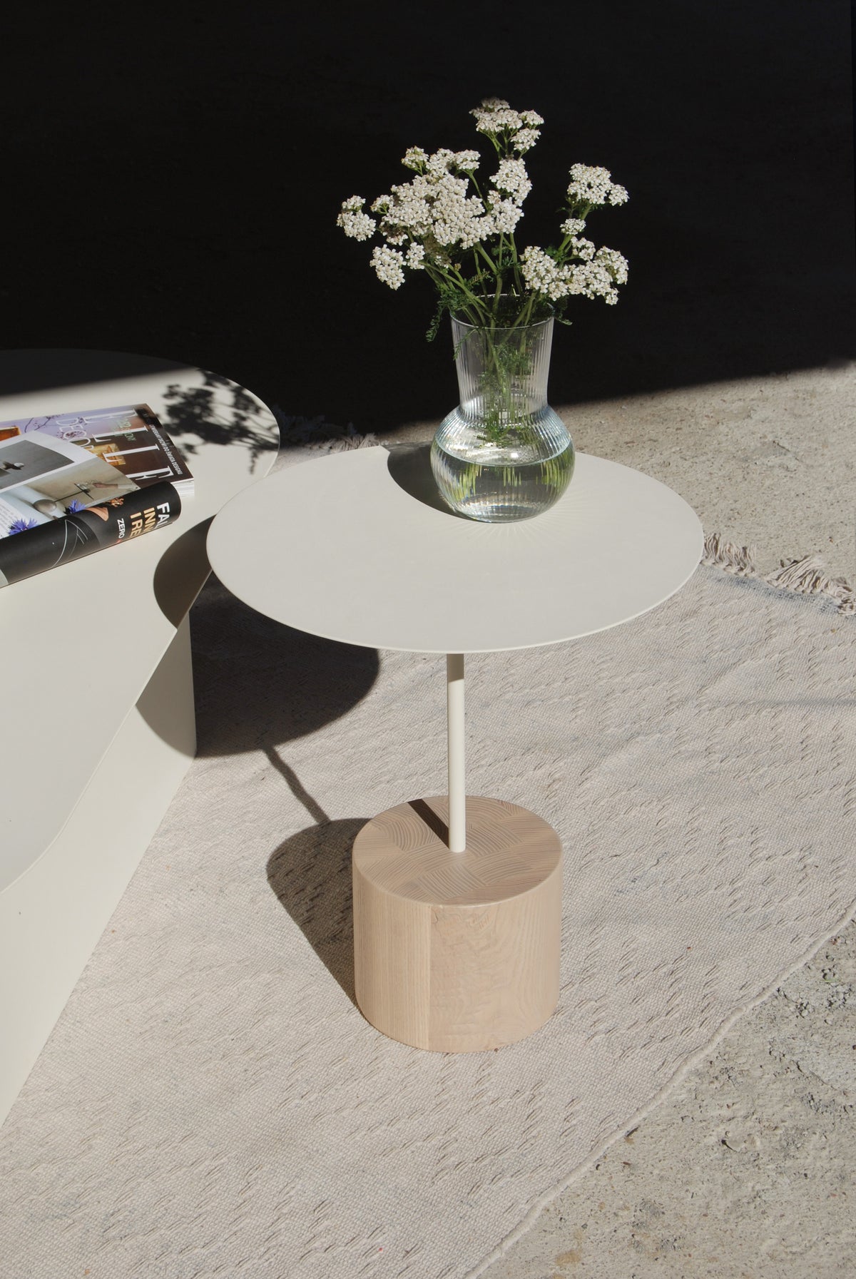 FIB Coffee Table in Wood and Steel