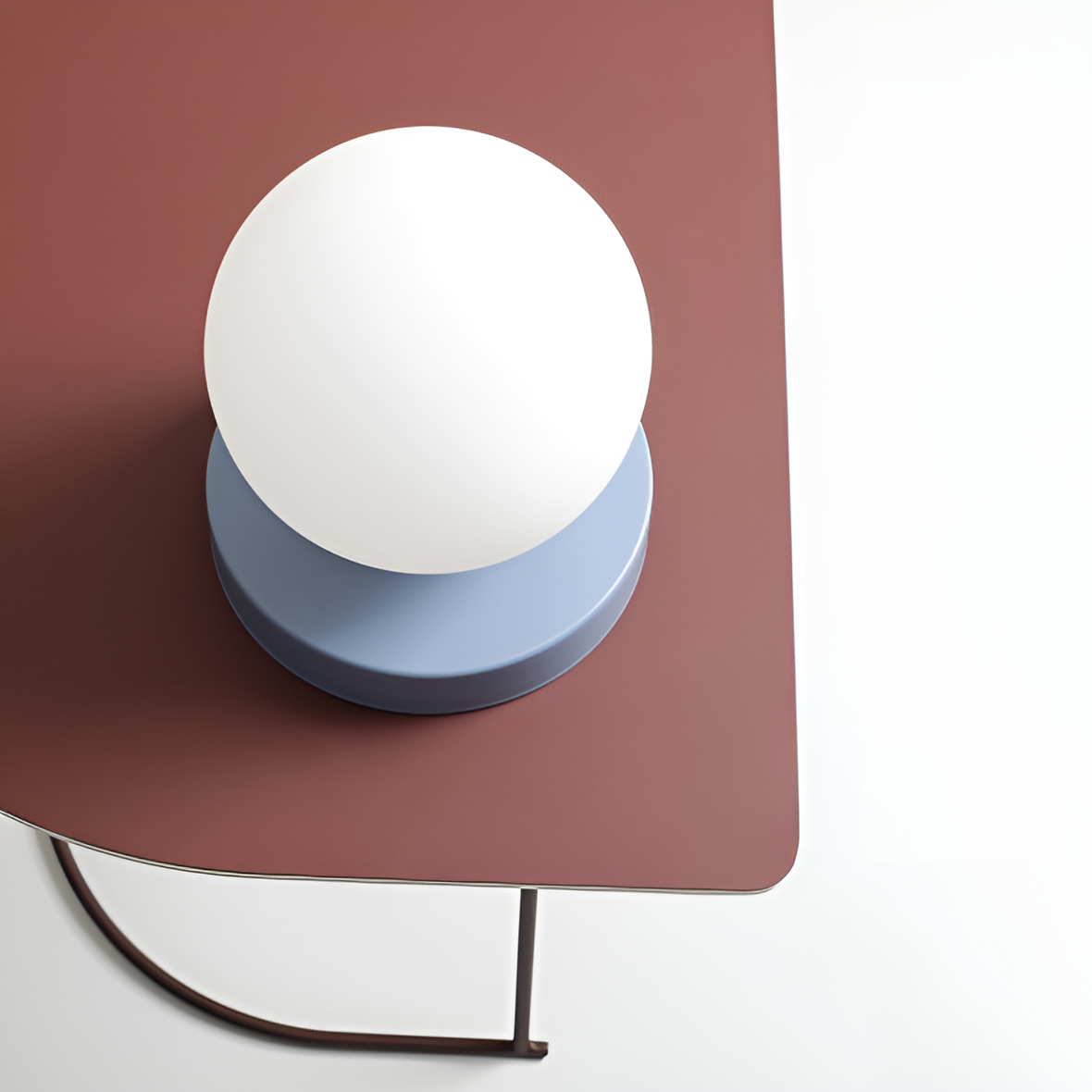 Blue Ball table lamp