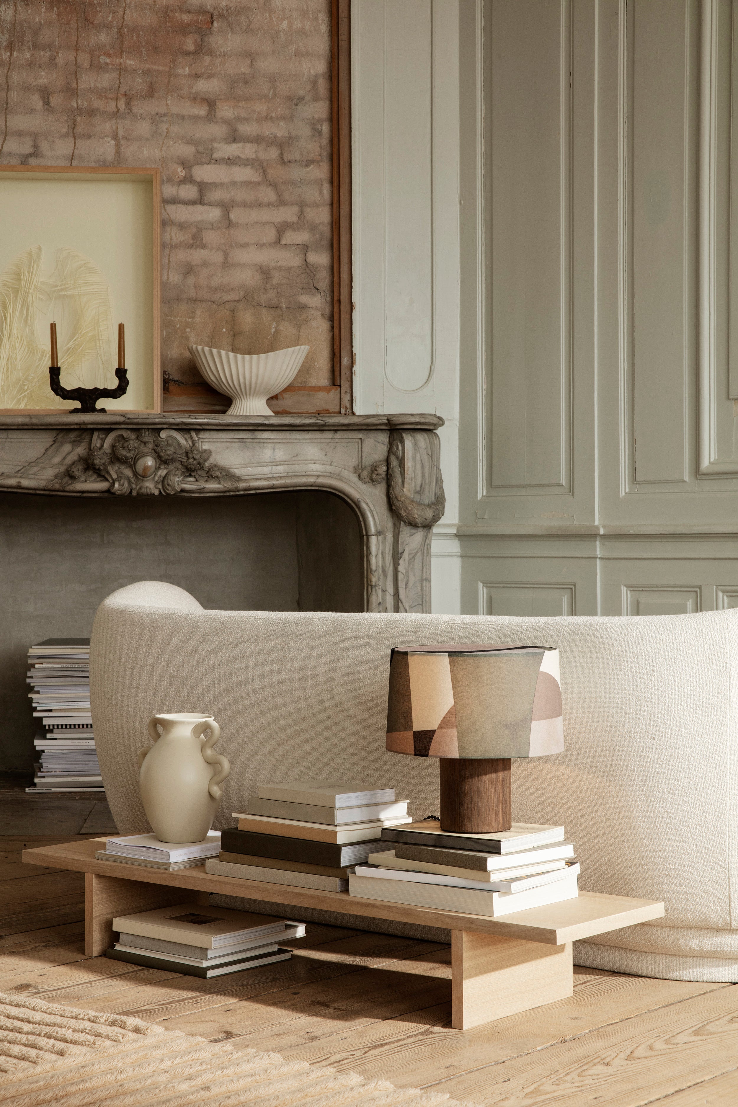 Verso Vase Creme