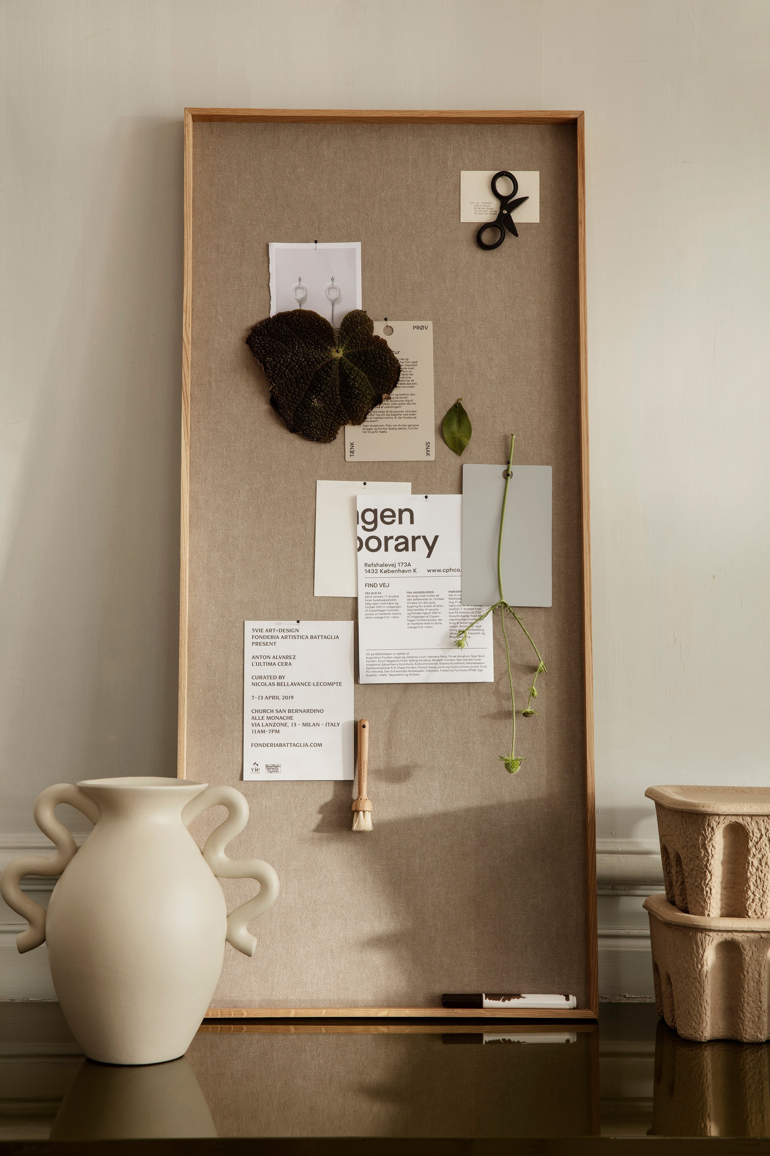 Verso Vase Creme