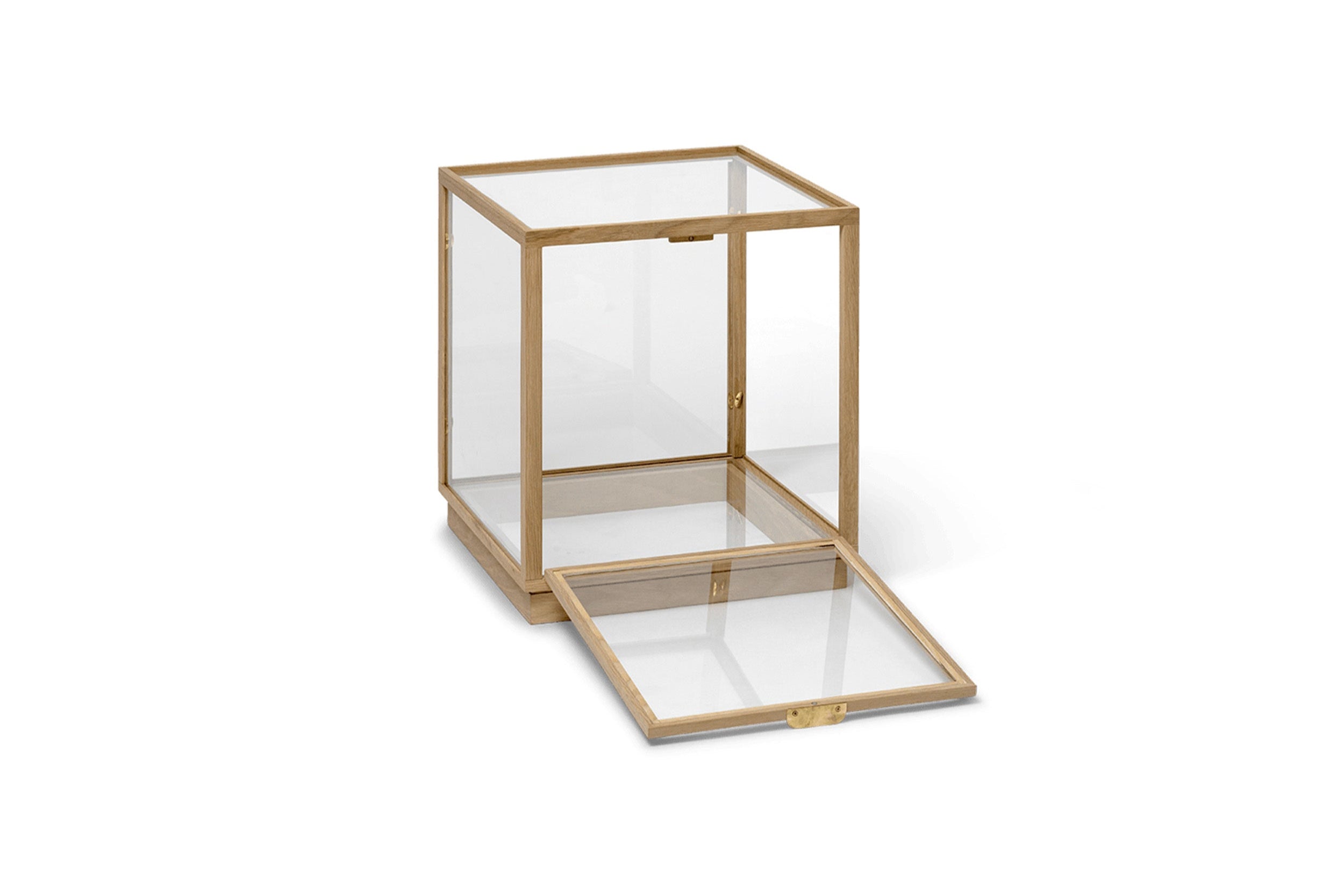 MIRU GLASS MONTRE Vitrine aus Eiche