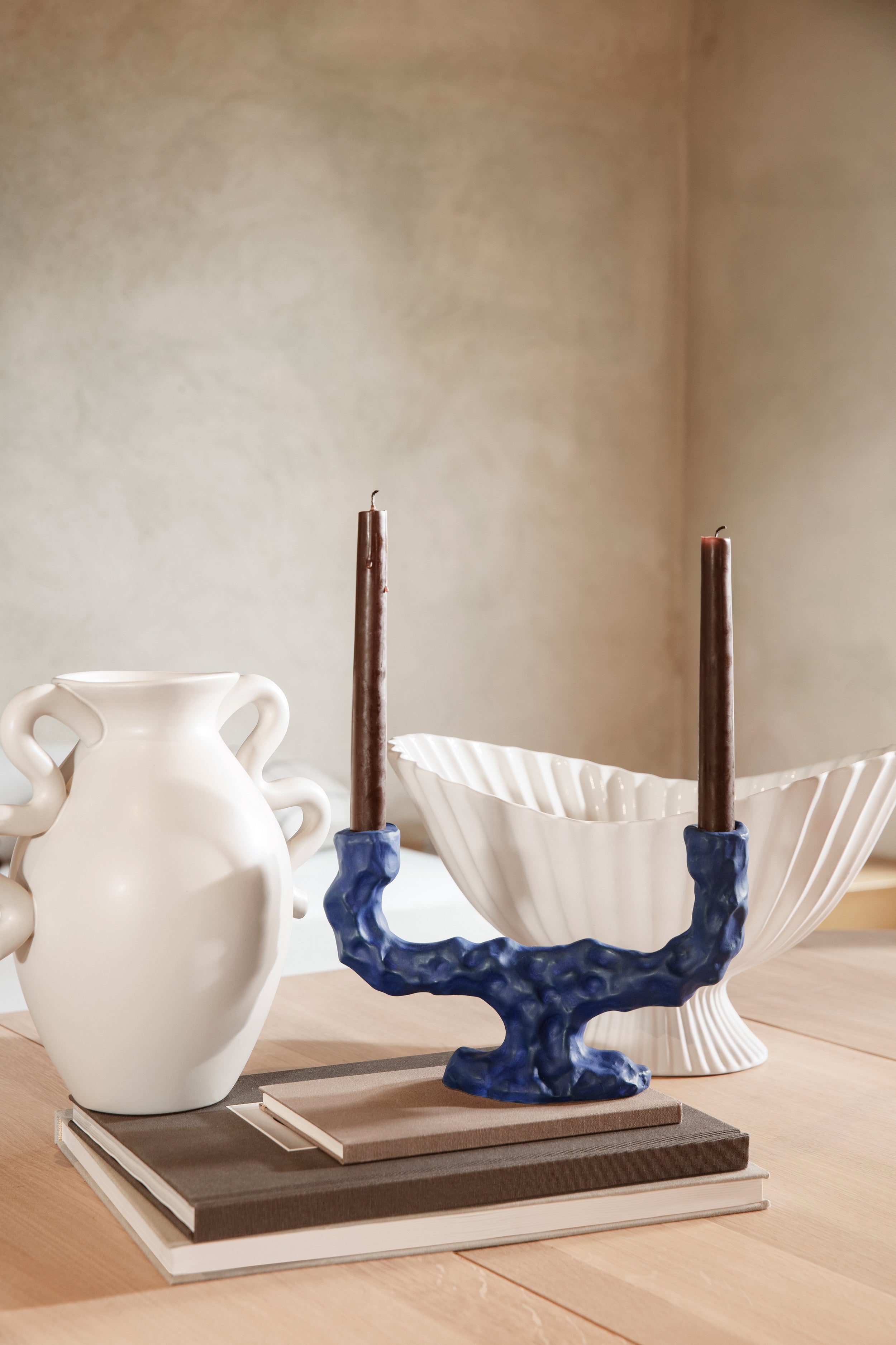 Verso Vase Creme