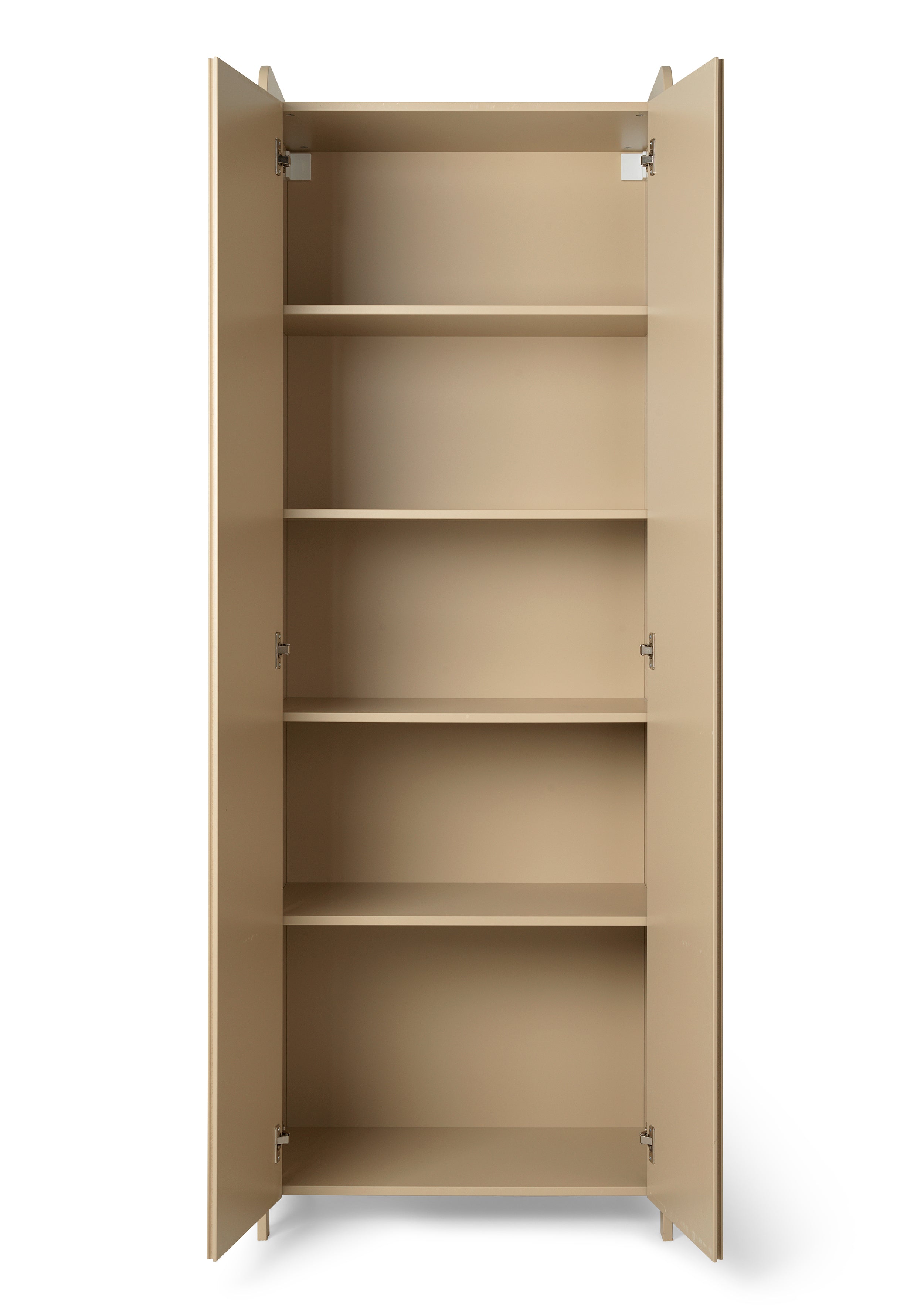 SILL CUPBOARD TALL 2-türiger Kleiderschrank beige