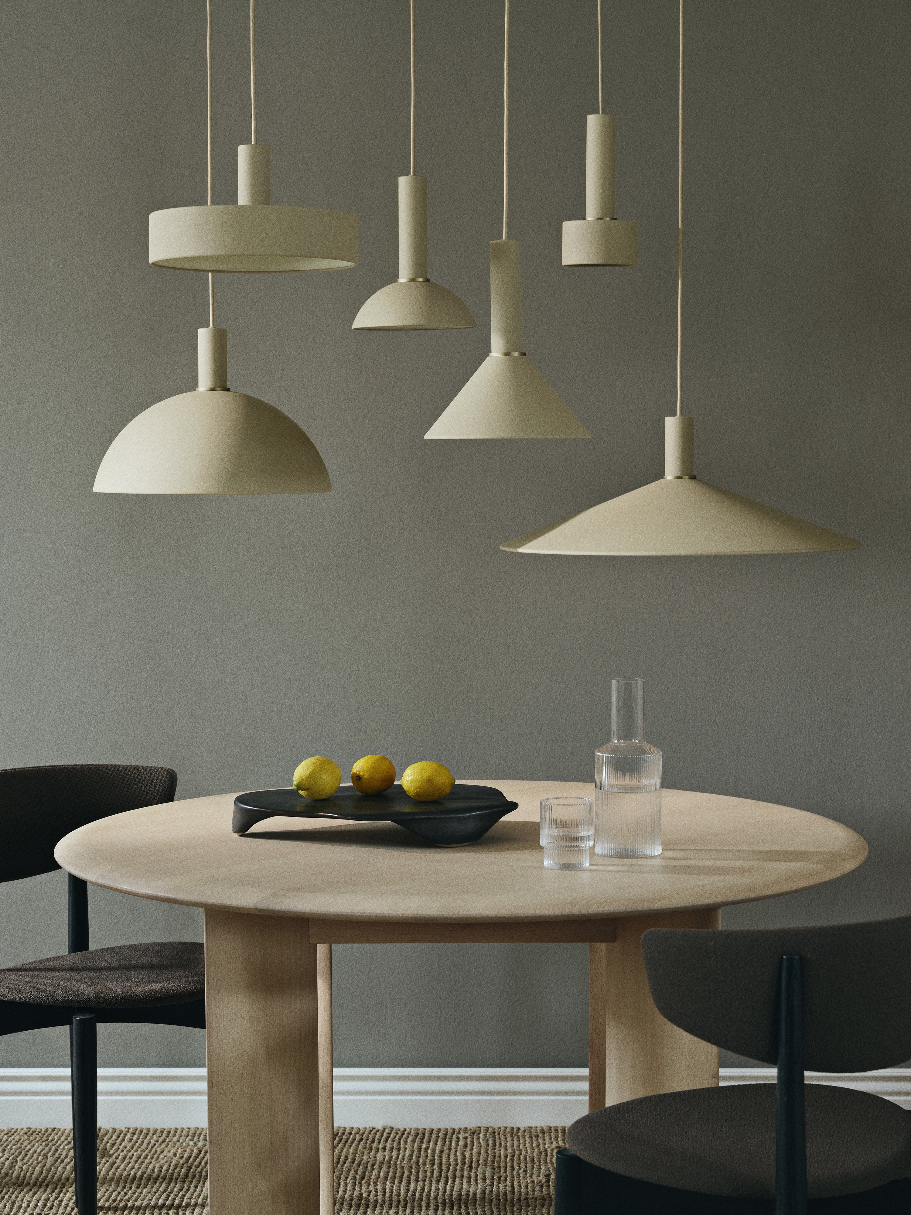 Collect Cone beige lampshade