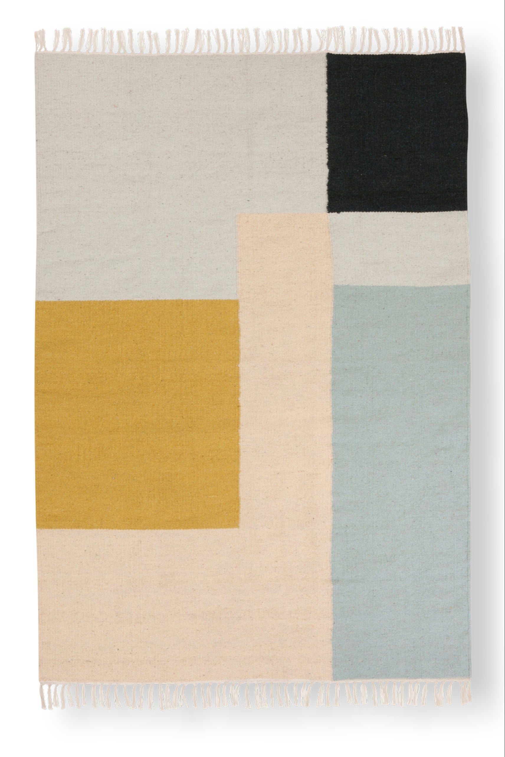 KELIM SQUARES farbiger Teppich