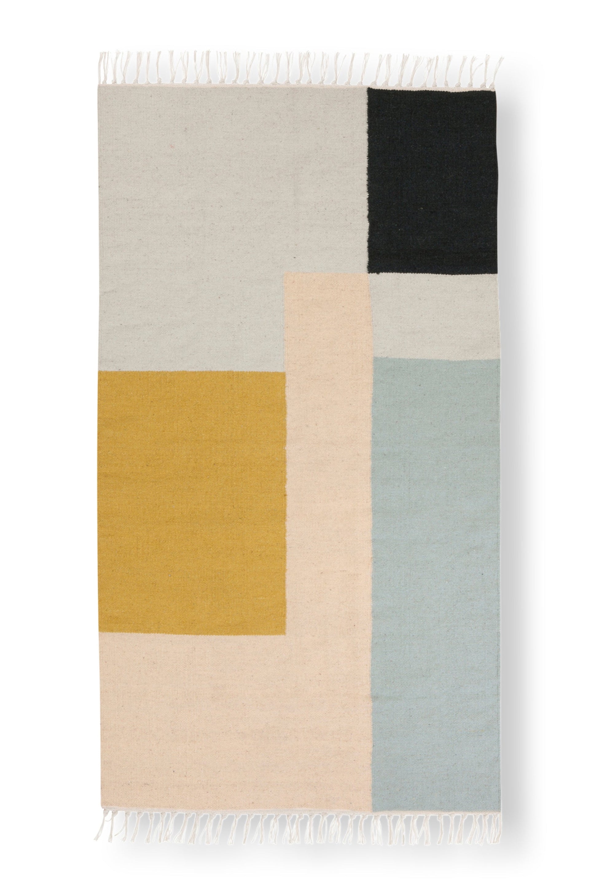KELIM SQUARES farbiger Teppich