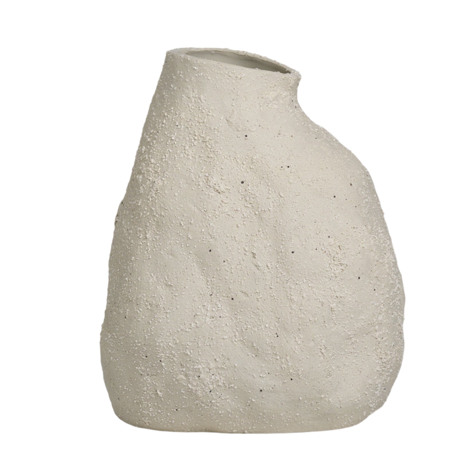 VULCA Vase cremeweiß