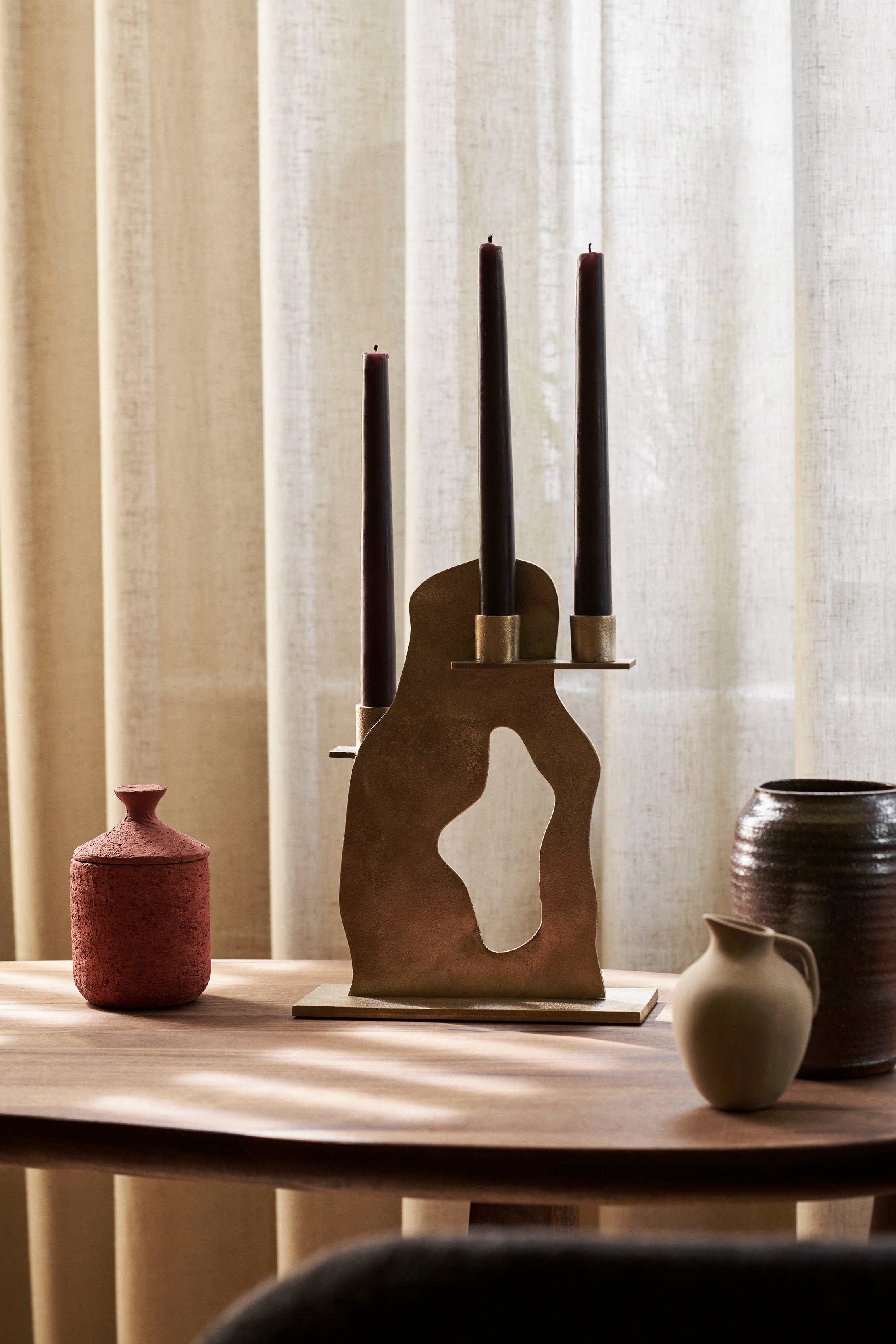 ERODE Brass Candle Holder