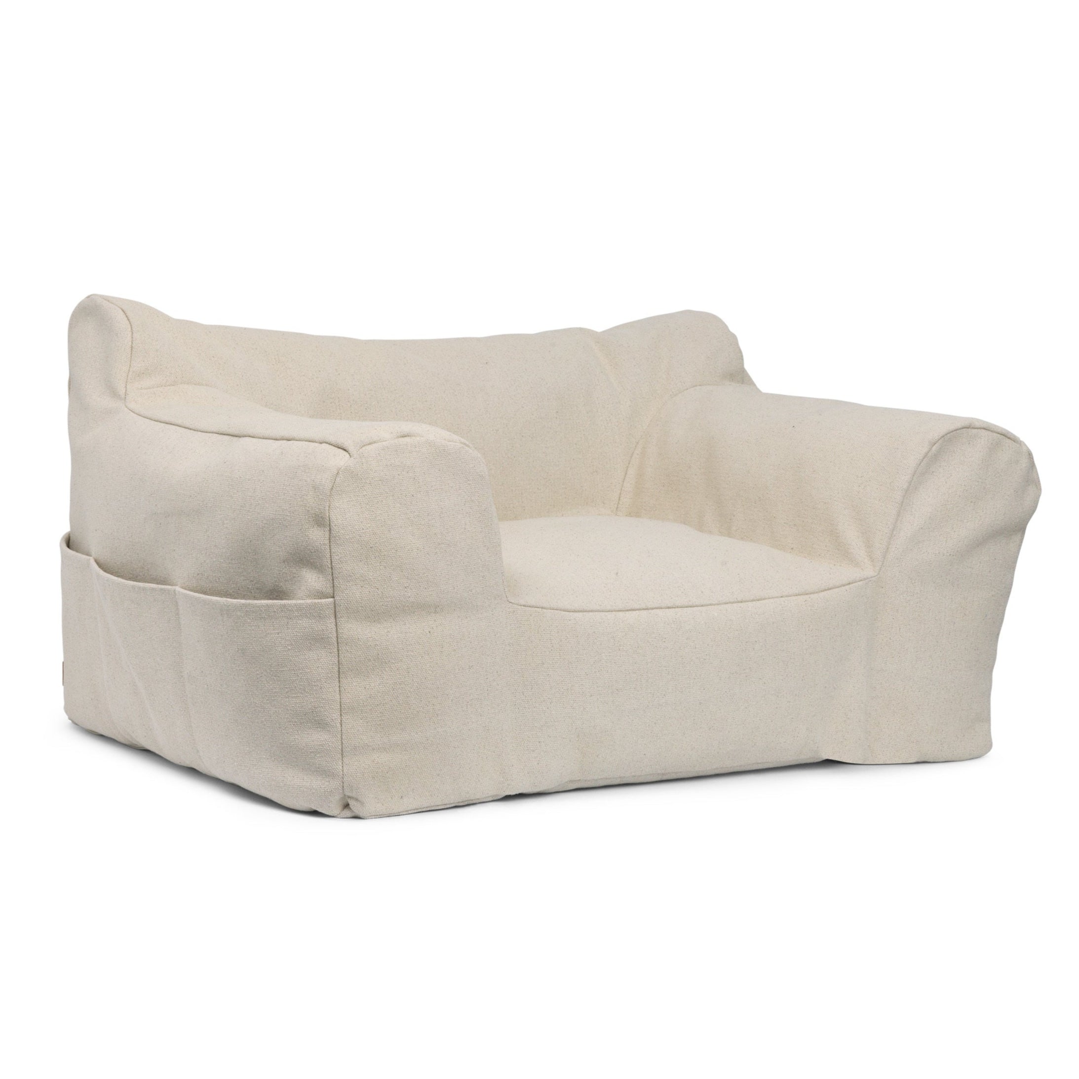 BILLOW BEAN BAG Kindersessel cremeweiß