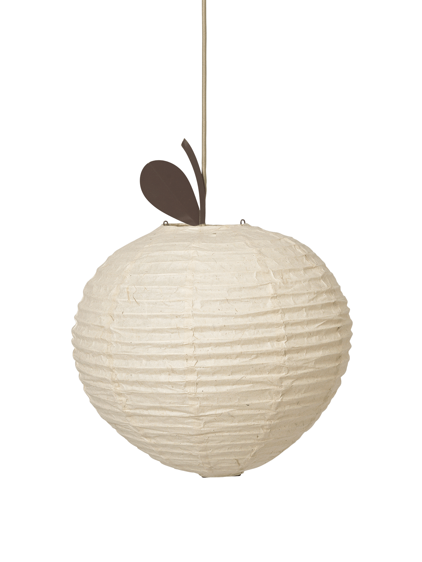 APPLE Lampe cremeweiß