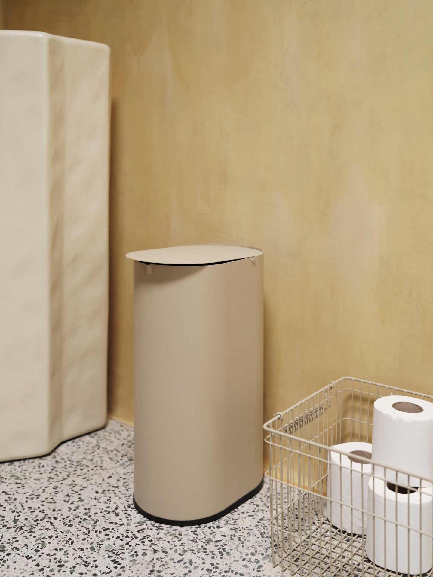 ENKEL BIN Abfallbehälter beige