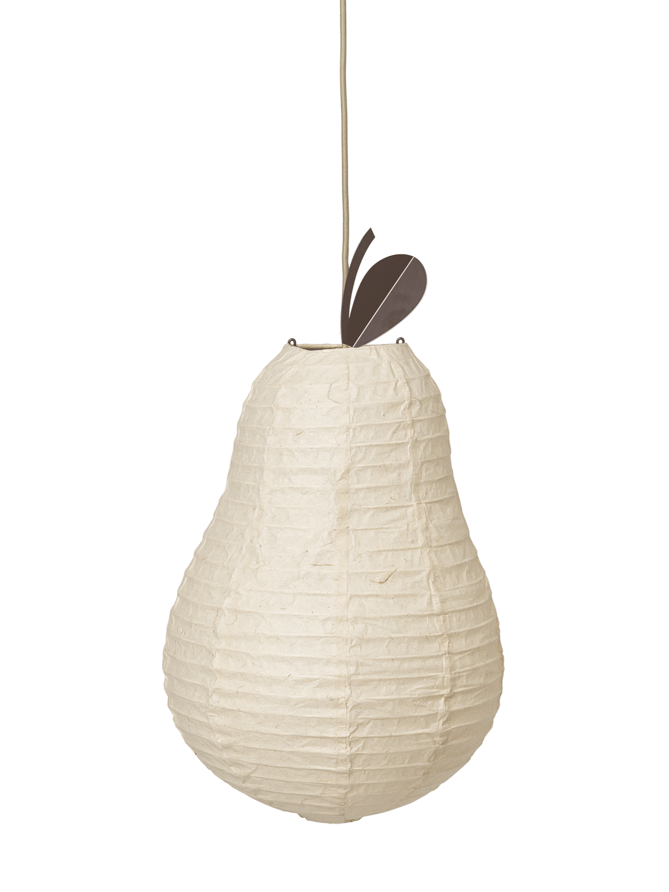 Lampe PEAR cremeweiß