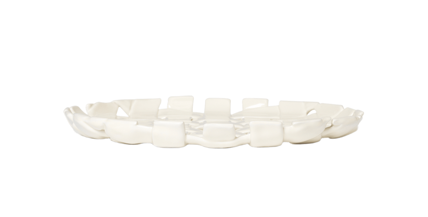 PLAIT Tablett Off-White