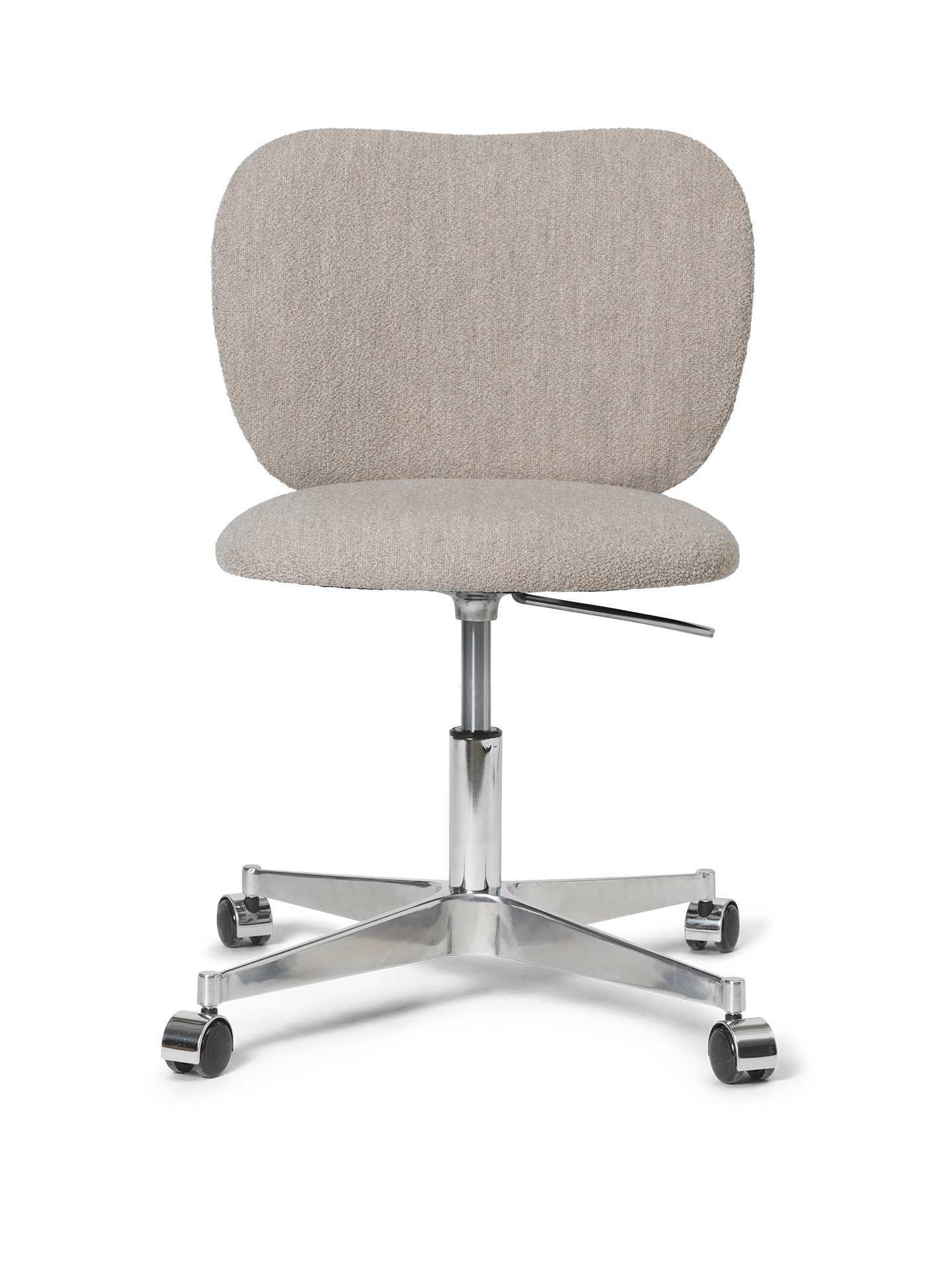 Rico Soft Bouclé beige office chair