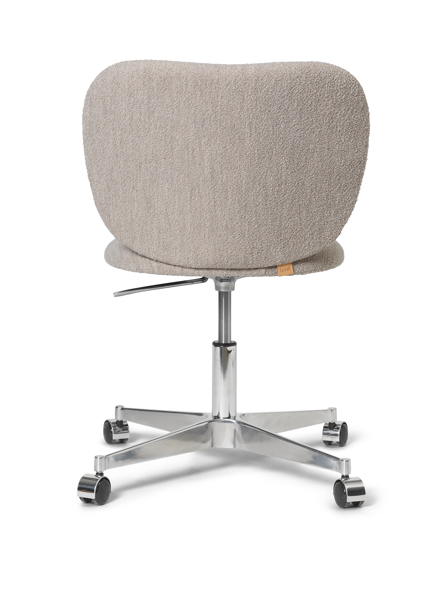 Rico Soft Bouclé beige office chair