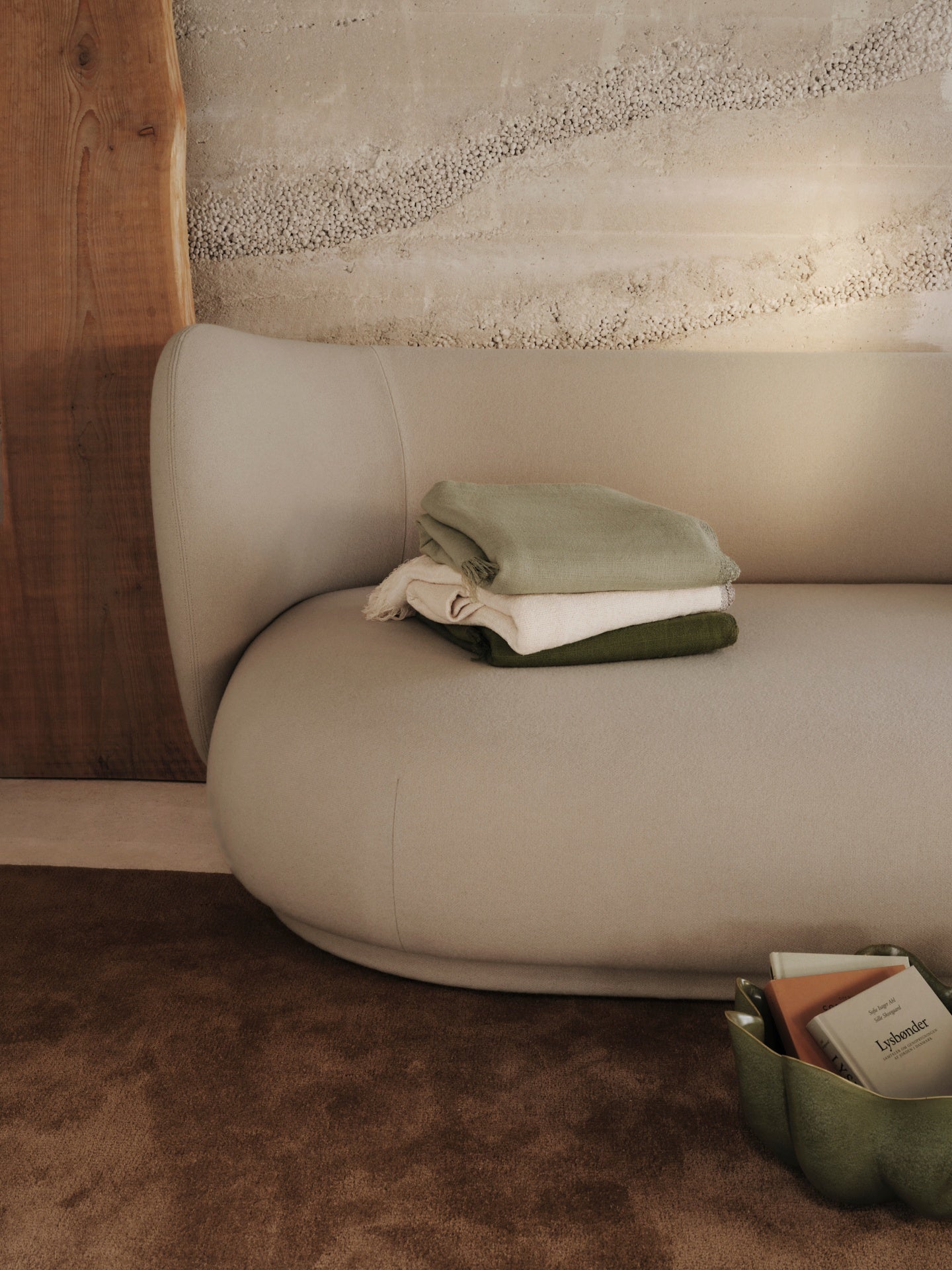 STILLE gray-brown rug