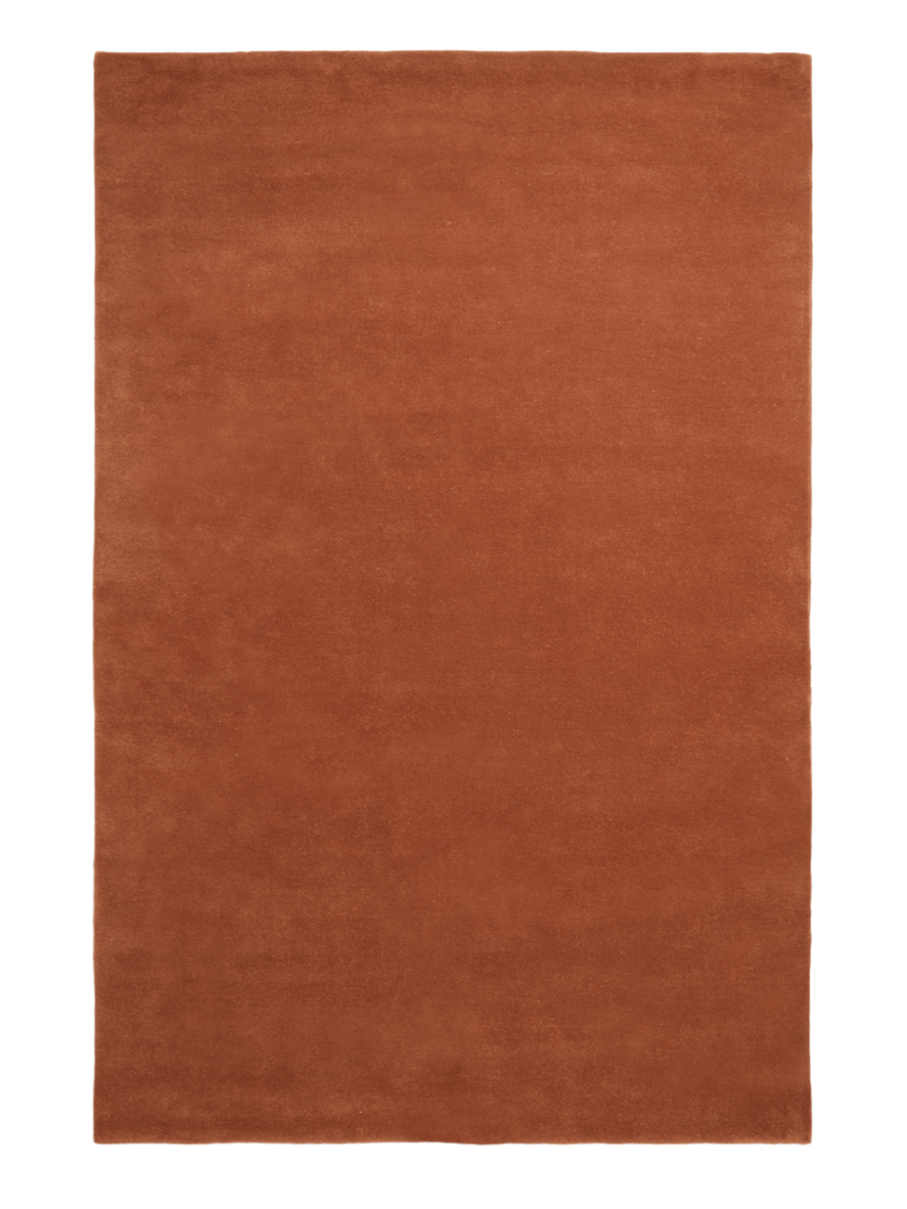 STILLE rug rust brown