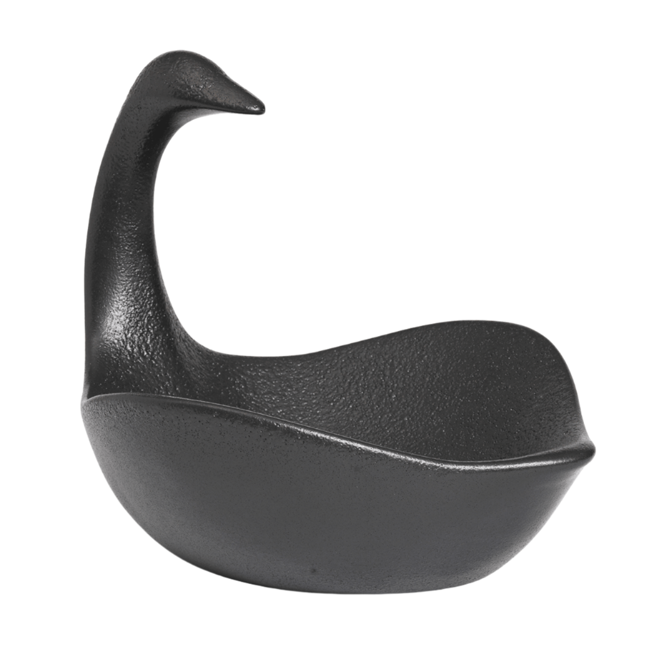 Dekoschale SCHWAN MITTELTEIL schwarz