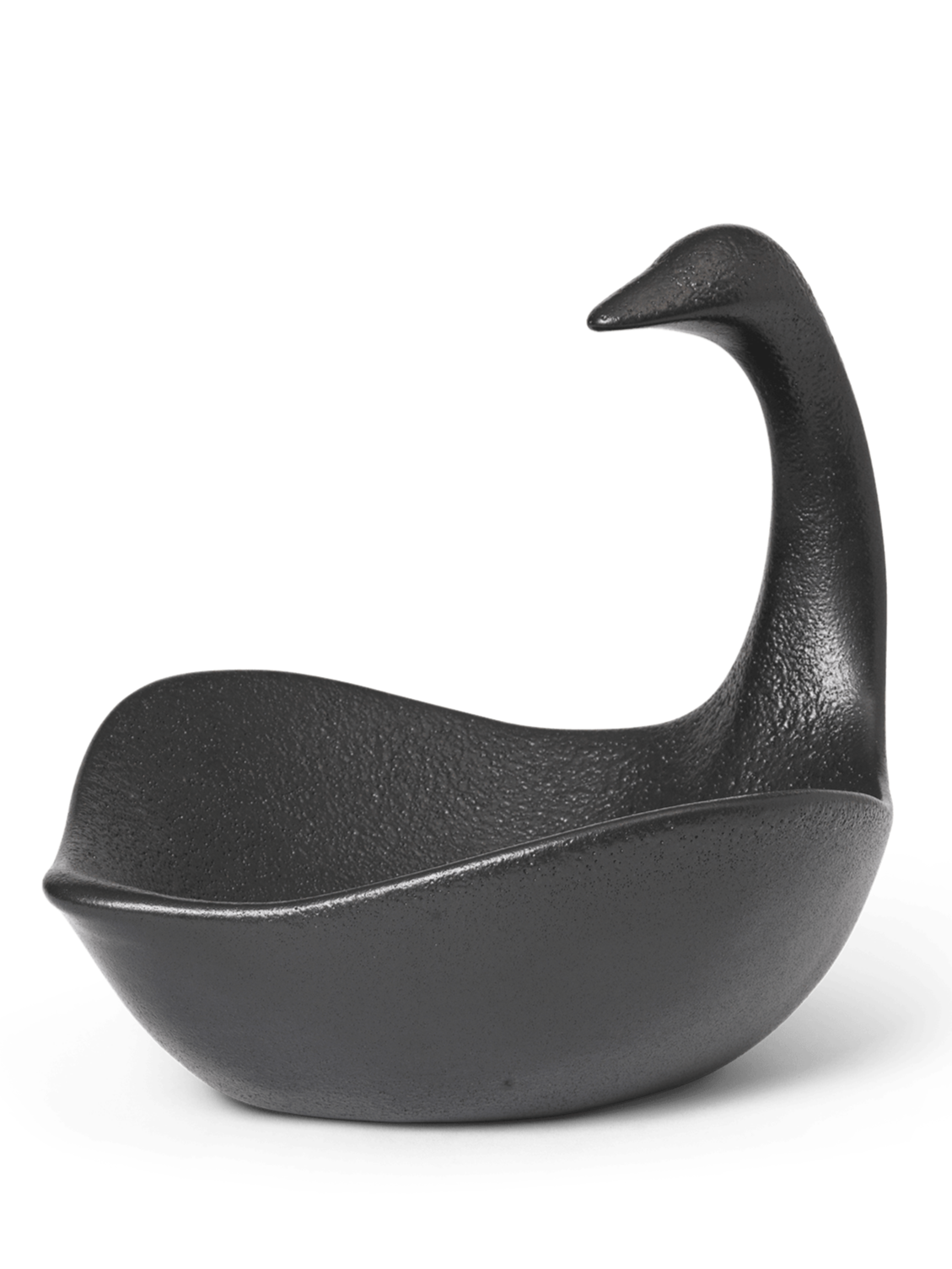 Dekoschale SCHWAN MITTELTEIL schwarz