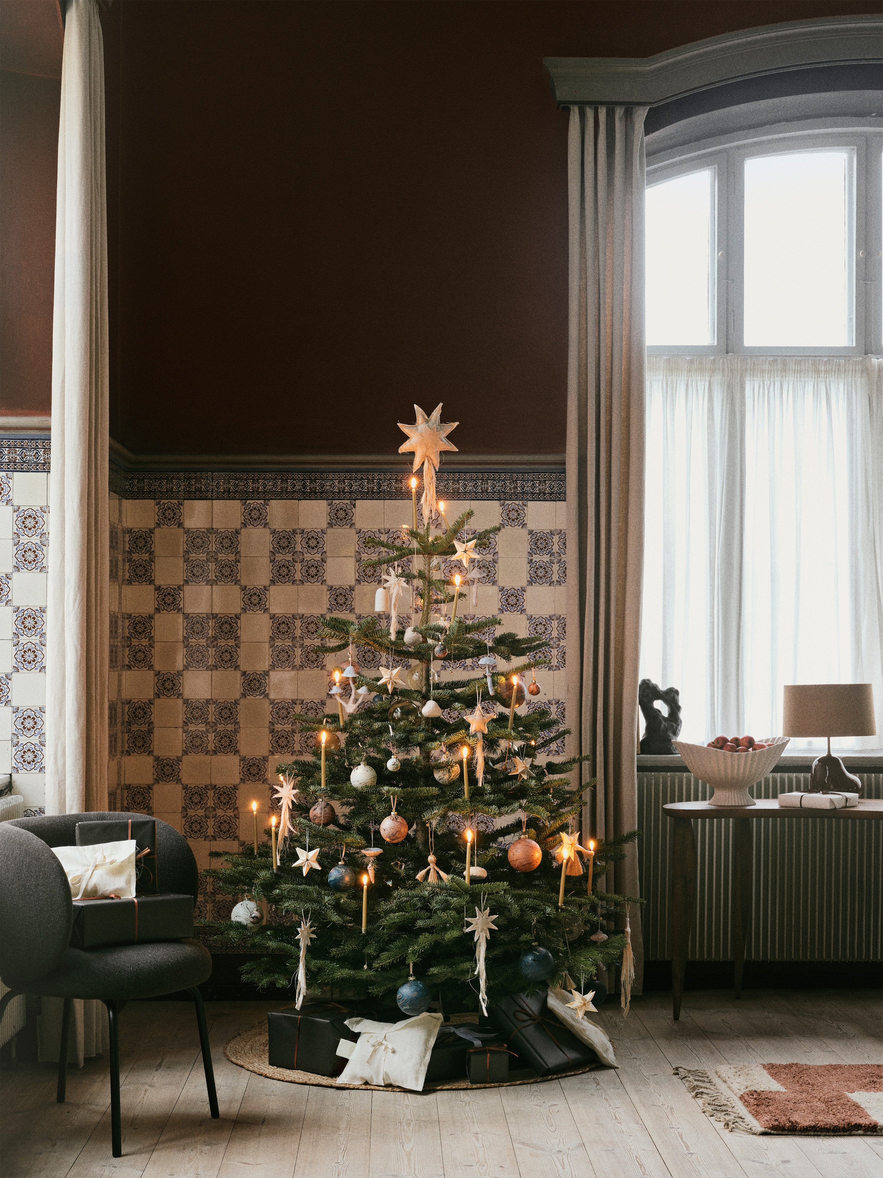 Star for the Christmas tree VELA cotton