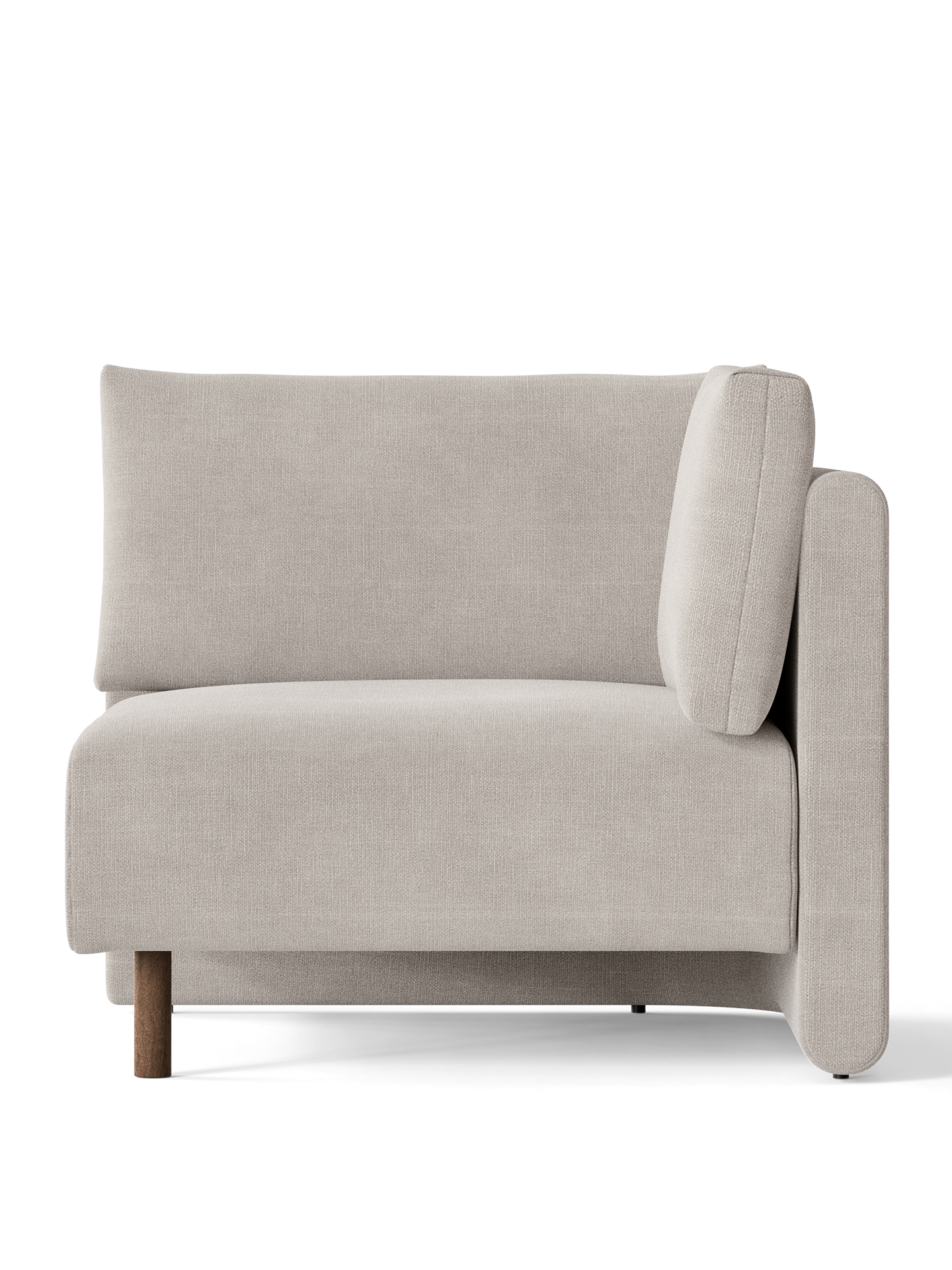 Dase modular sofa - Cotton Linen Beige Corner element