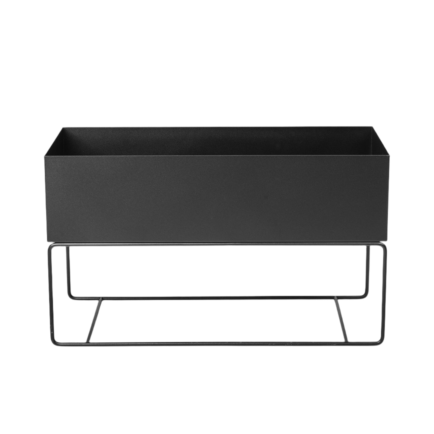 PLANT BOX Blumentopf schwarz