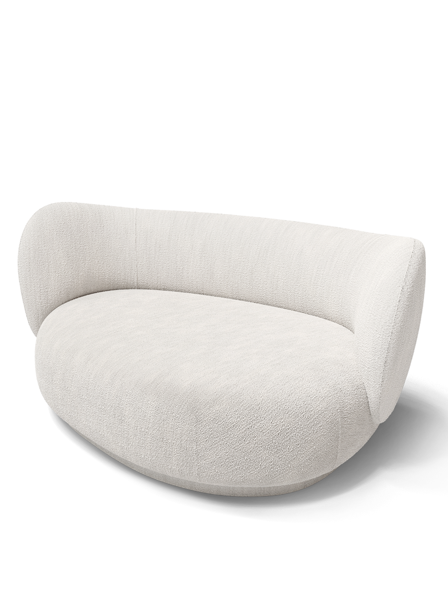 Rico curve upholstered sofa
