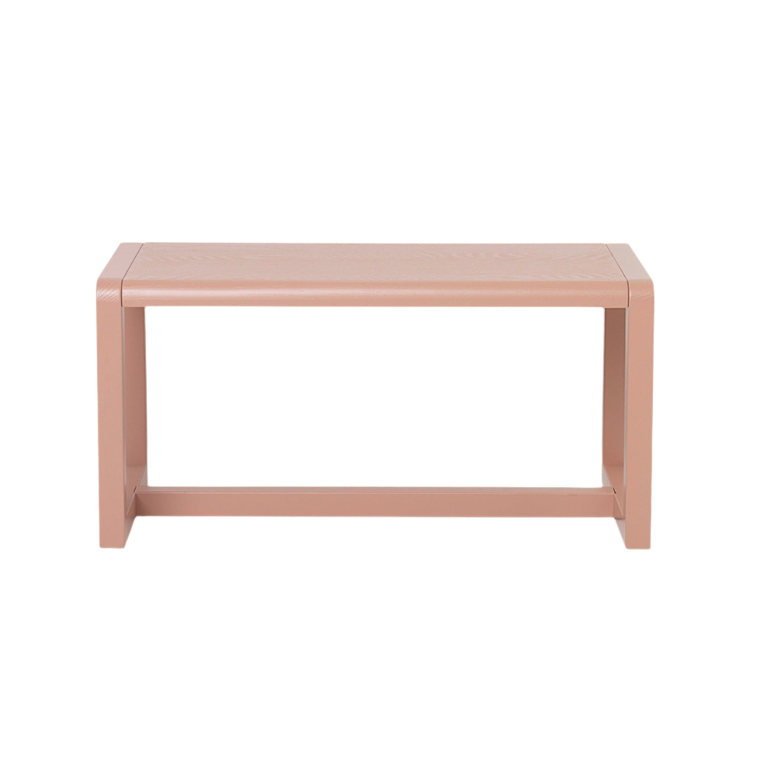LITTLE ARCHITECT children's bench light pink