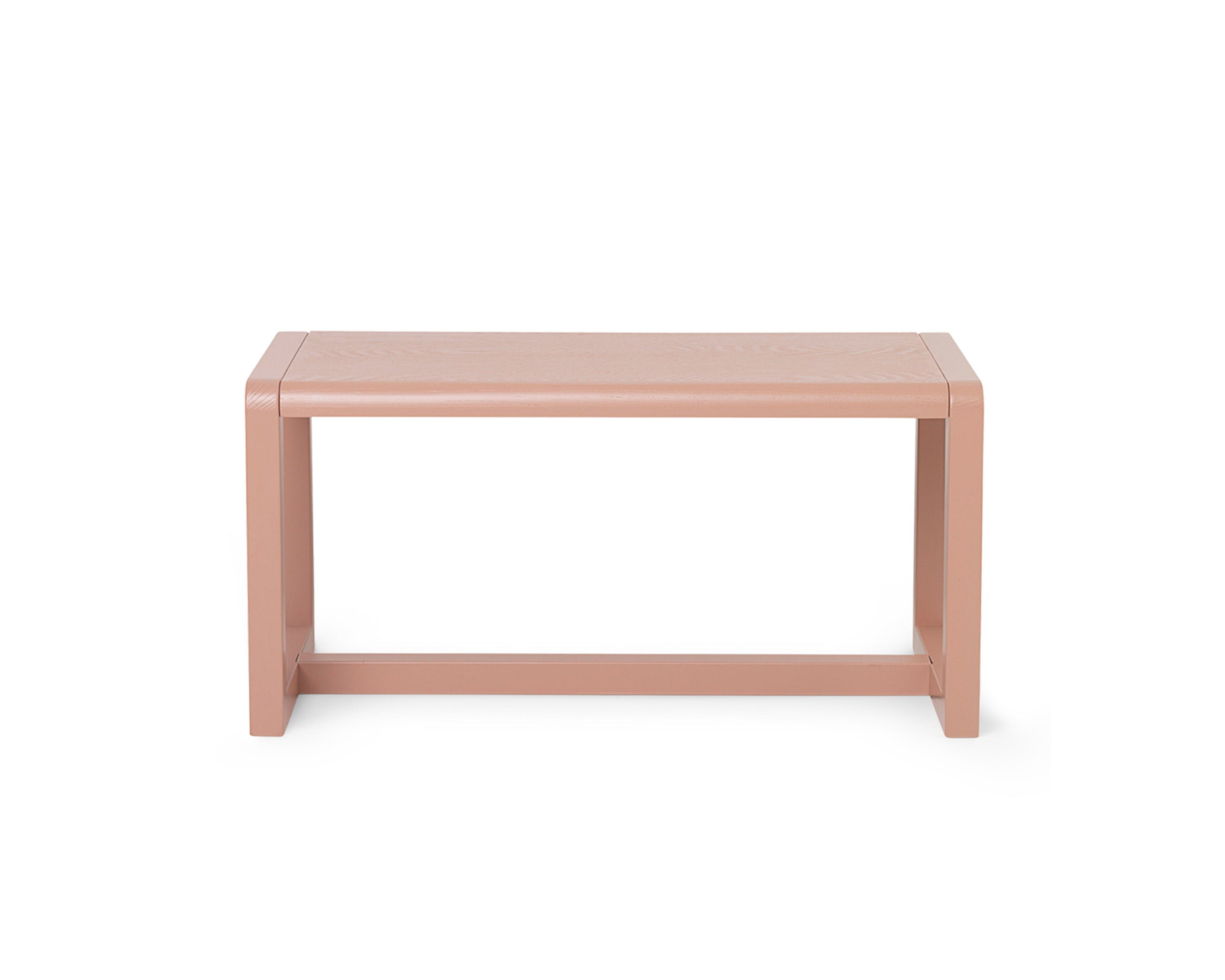 LITTLE ARCHITECT children's bench light pink