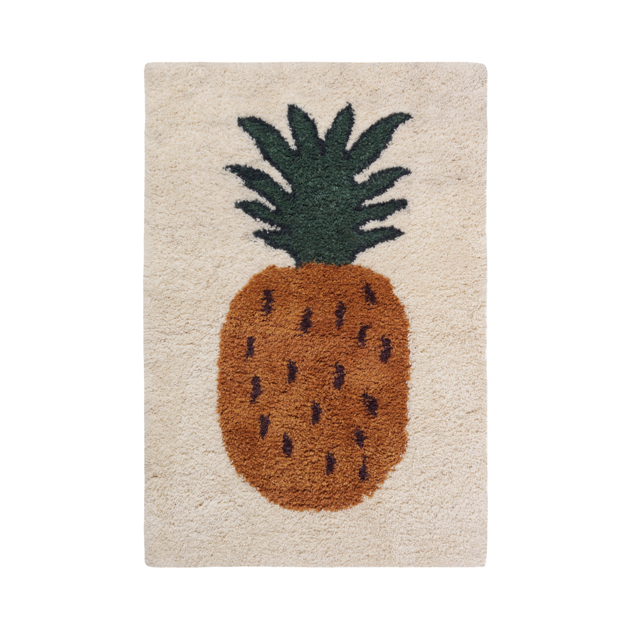 Kinderteppich FRUITICANA ANANAS beige