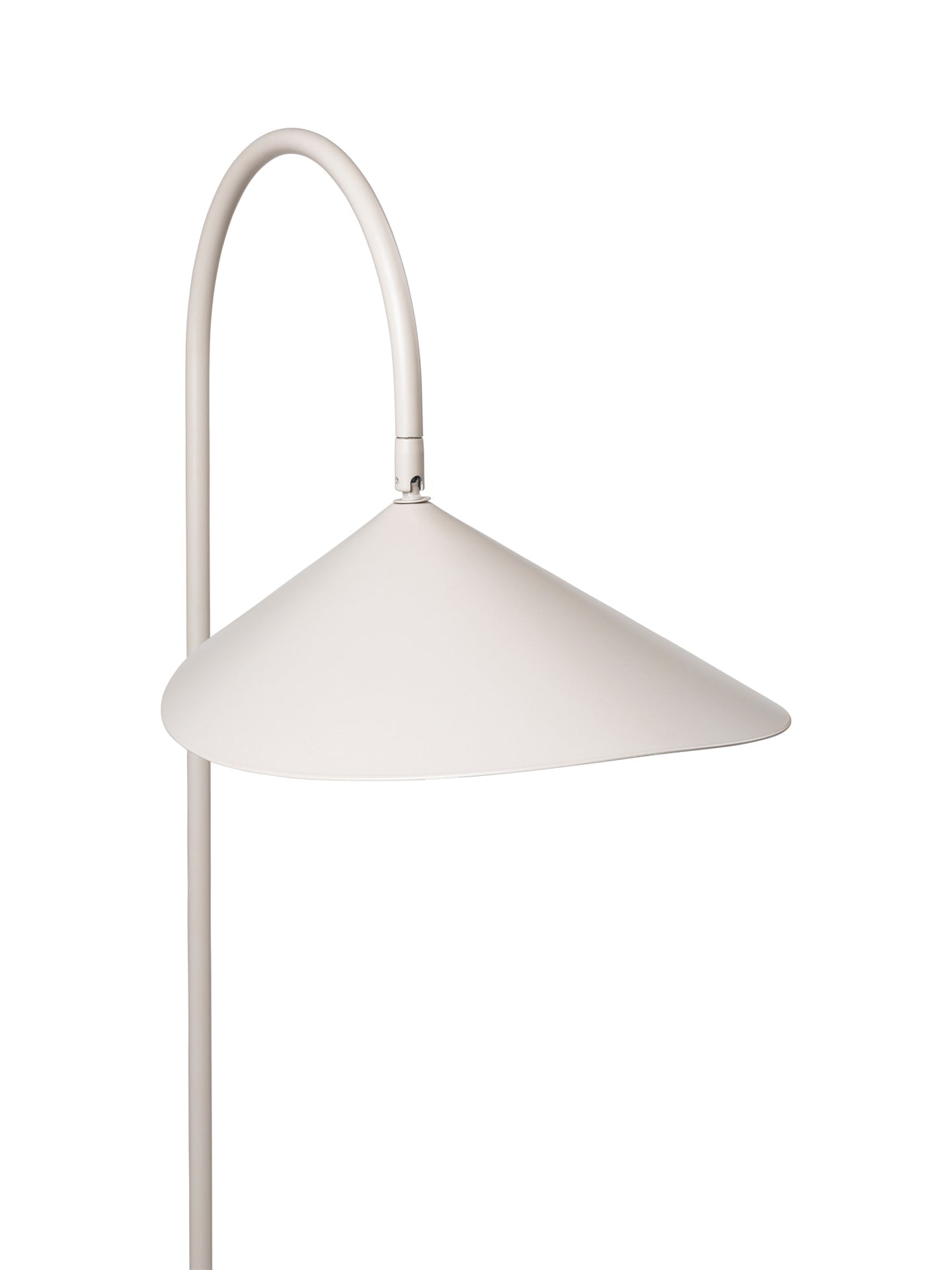 Stehlampe zum Lesen ARUM beige