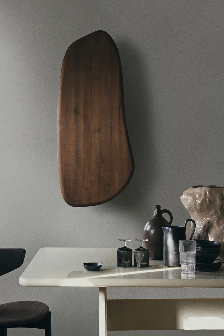 Feve wall cabinet nut wood