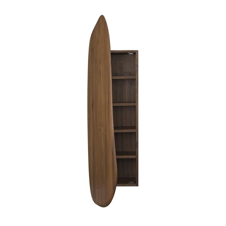 Feve wall cabinet nut wood