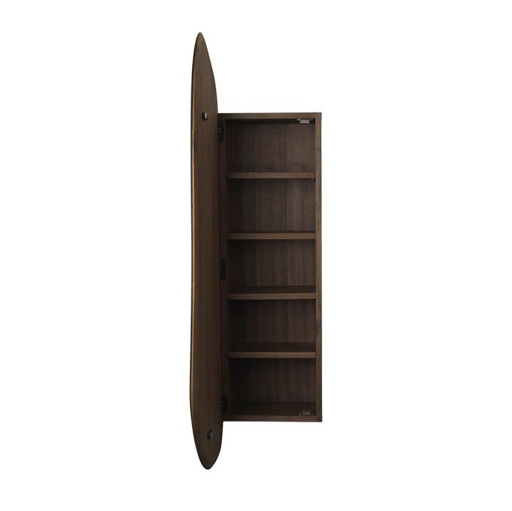 Feve wall cabinet nut wood