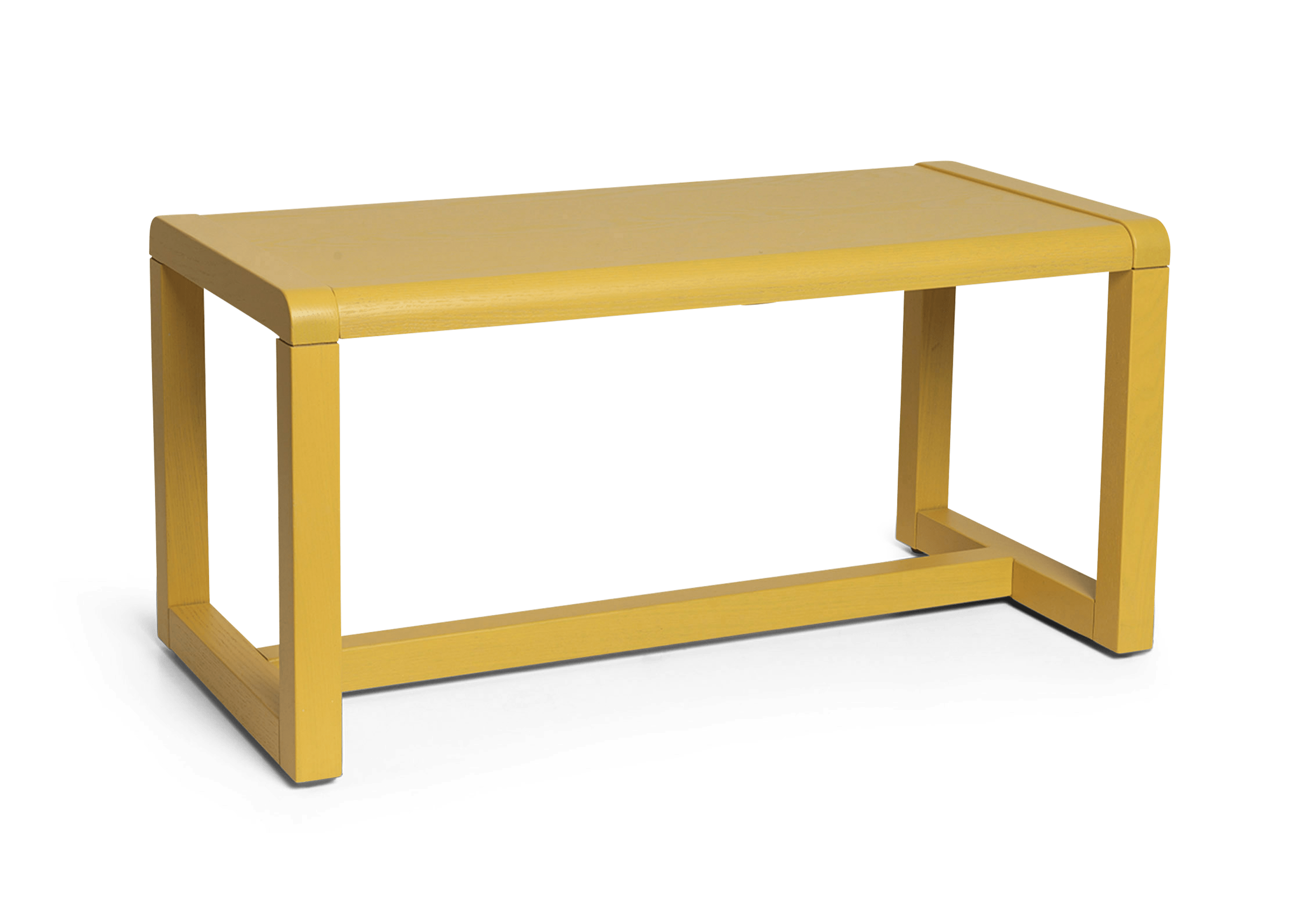 LITTLE ARCHITECT children's bench yellow