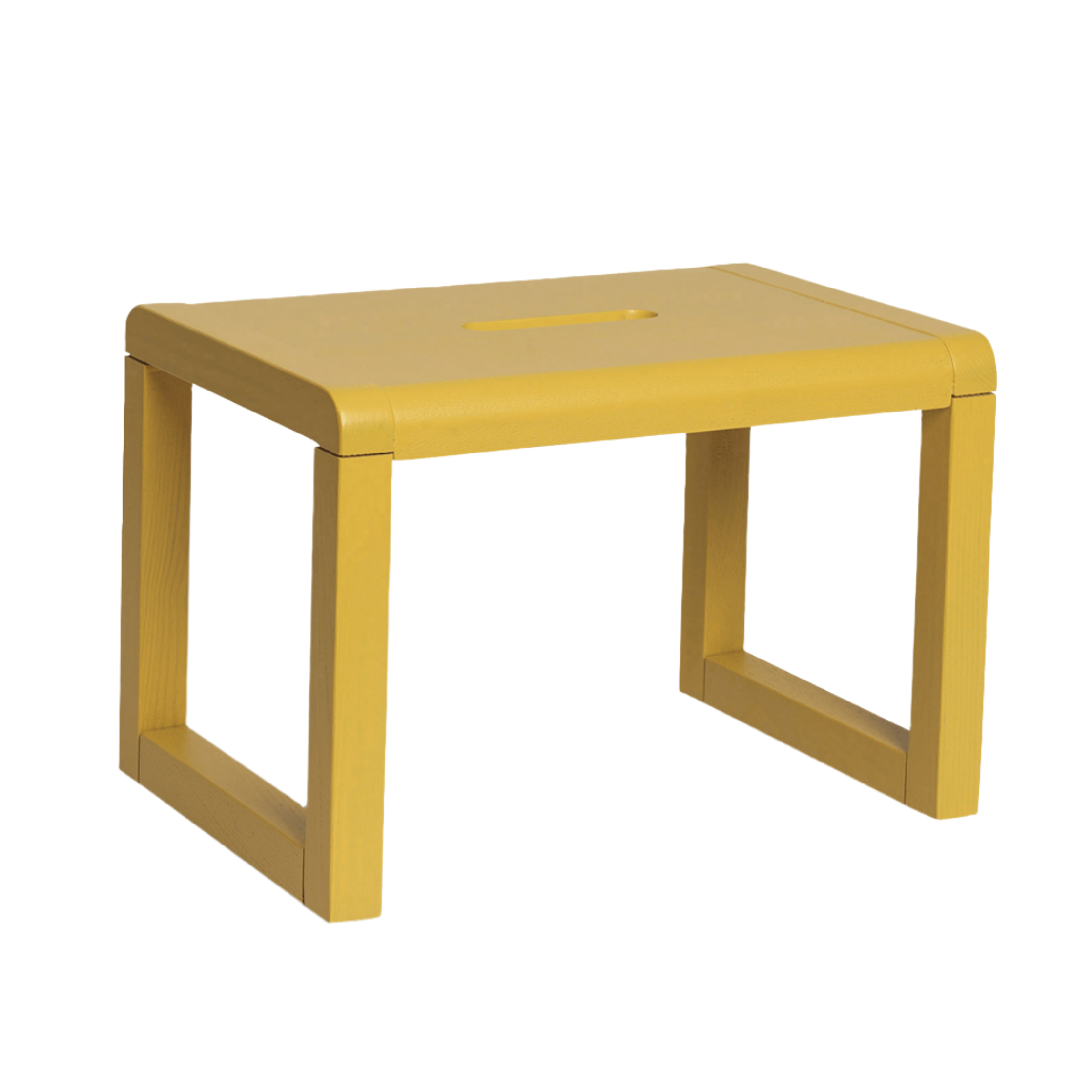 LITTLE ARCHITECT yellow children's stool