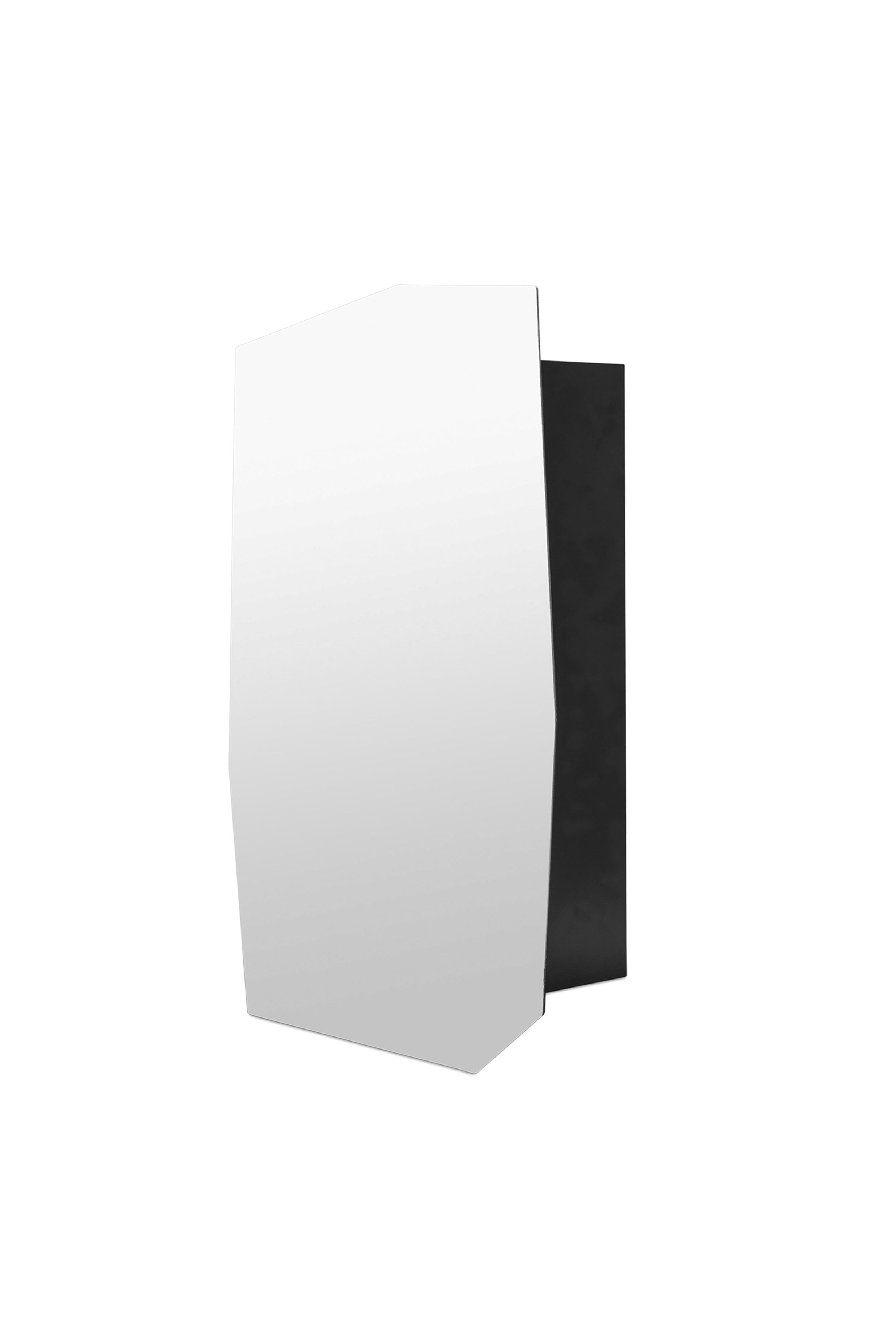 SHARD wall cabinet with mirror black