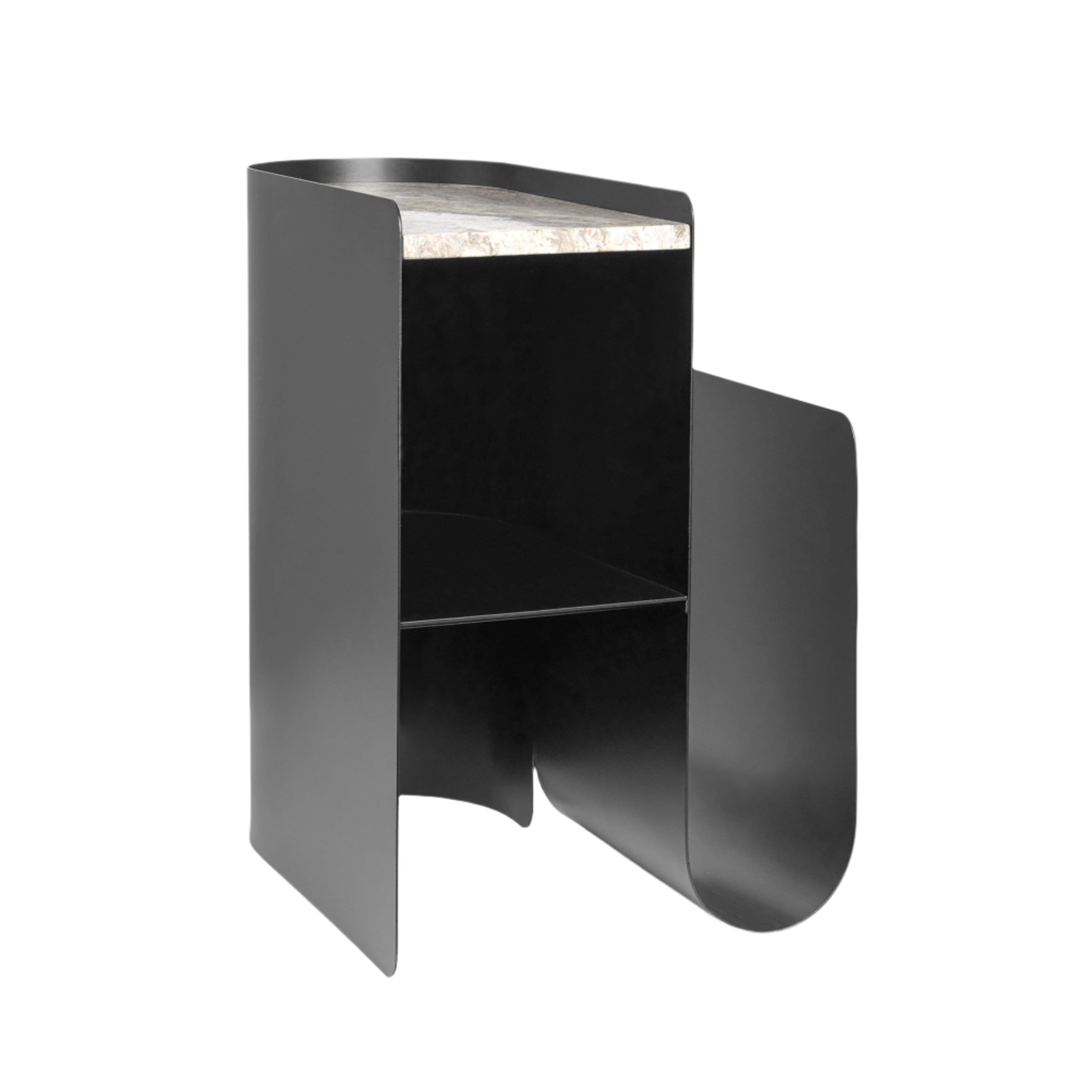 VAULT black side table