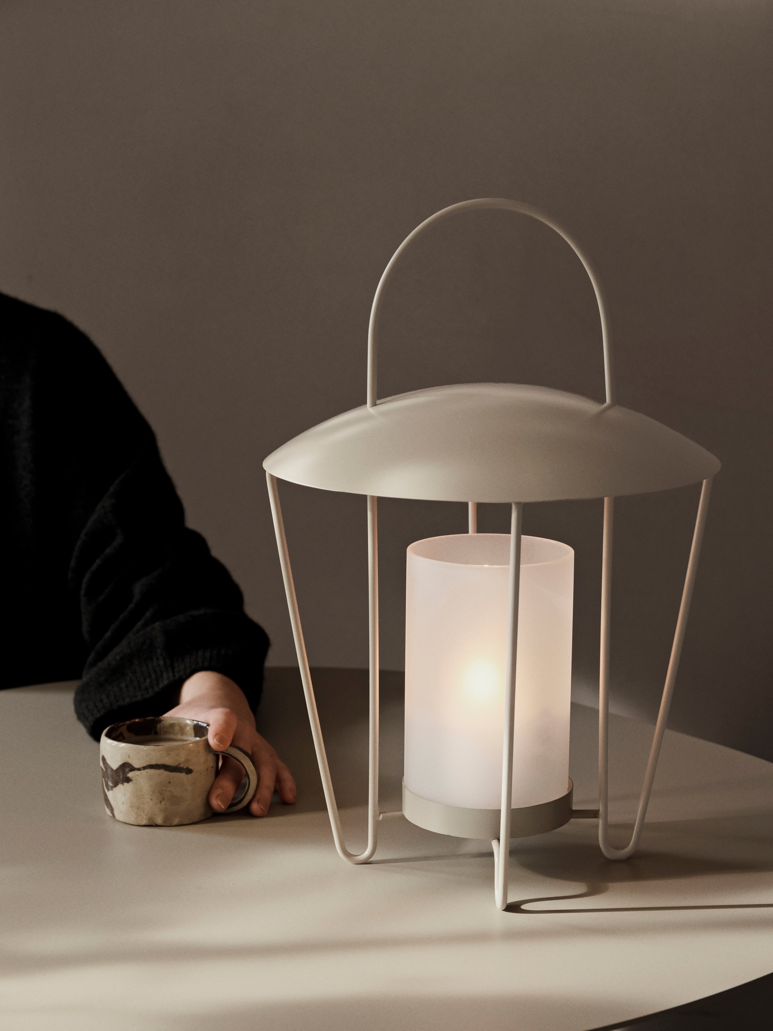 ABRI Lantern Beige