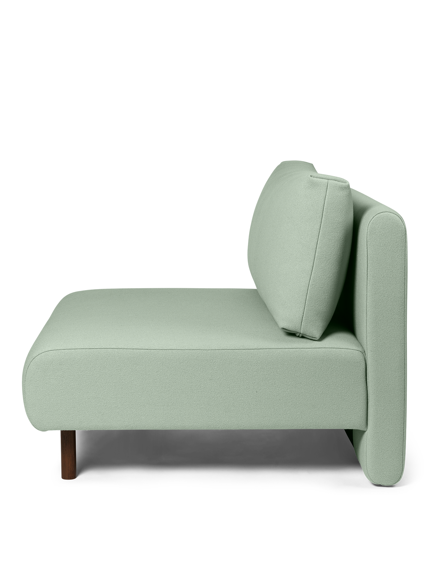 DASE modular sofa - central element of mint tonus