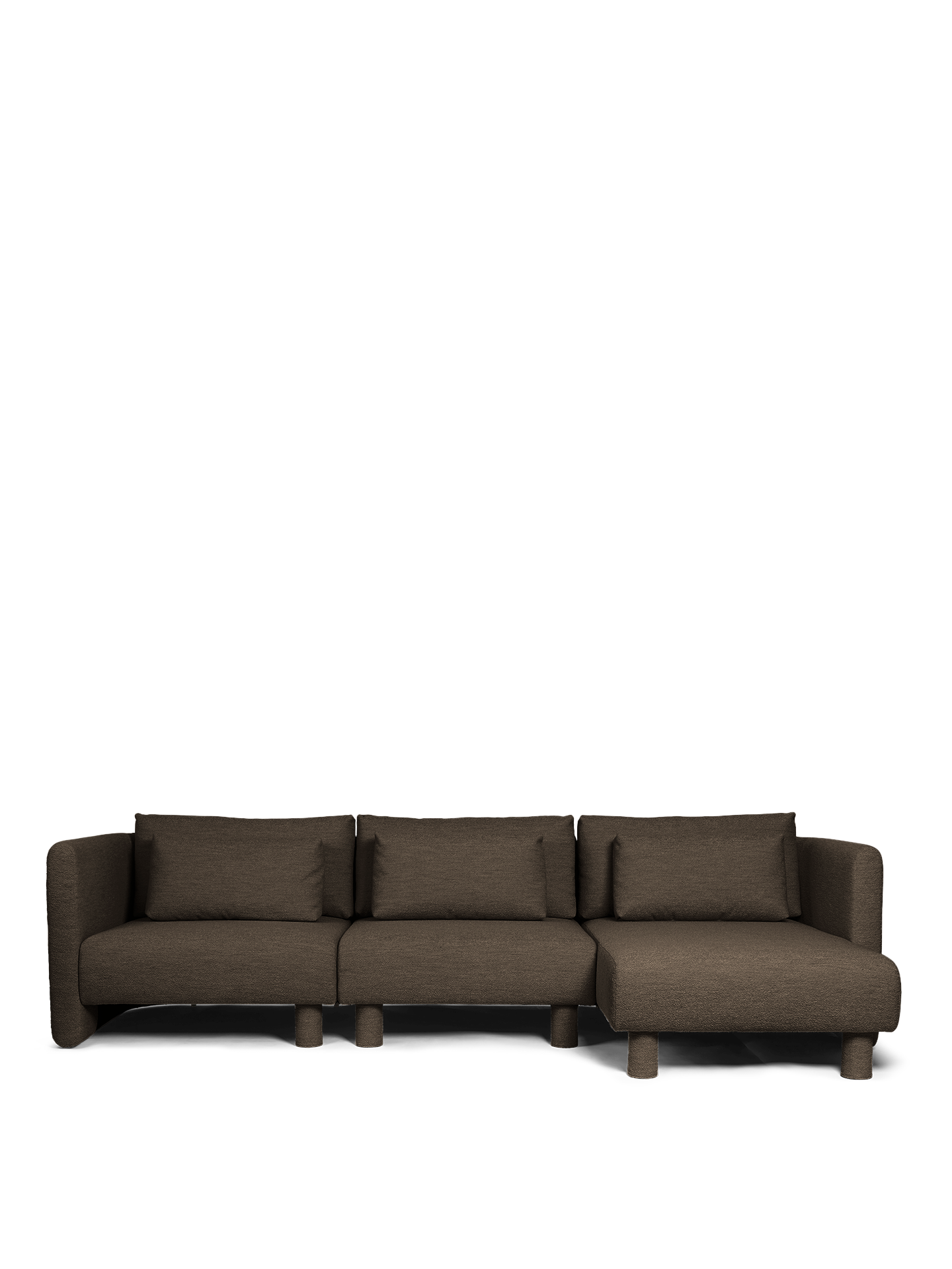 Dase modular sofa - right -handed upholstered chaise