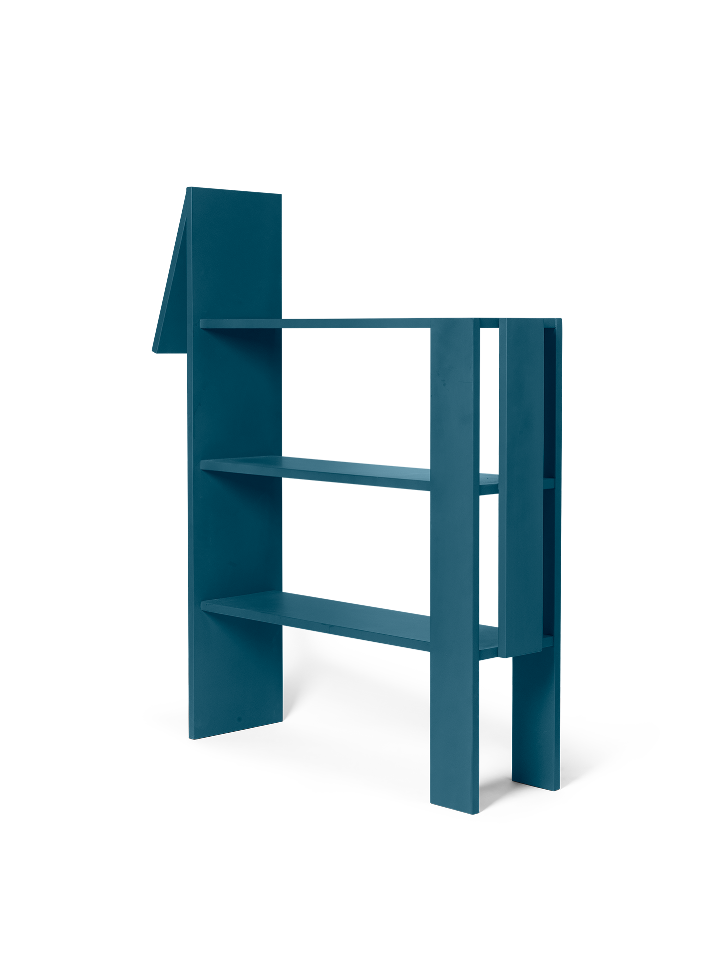 HORSE BOOKCASE Regal dunkelblau